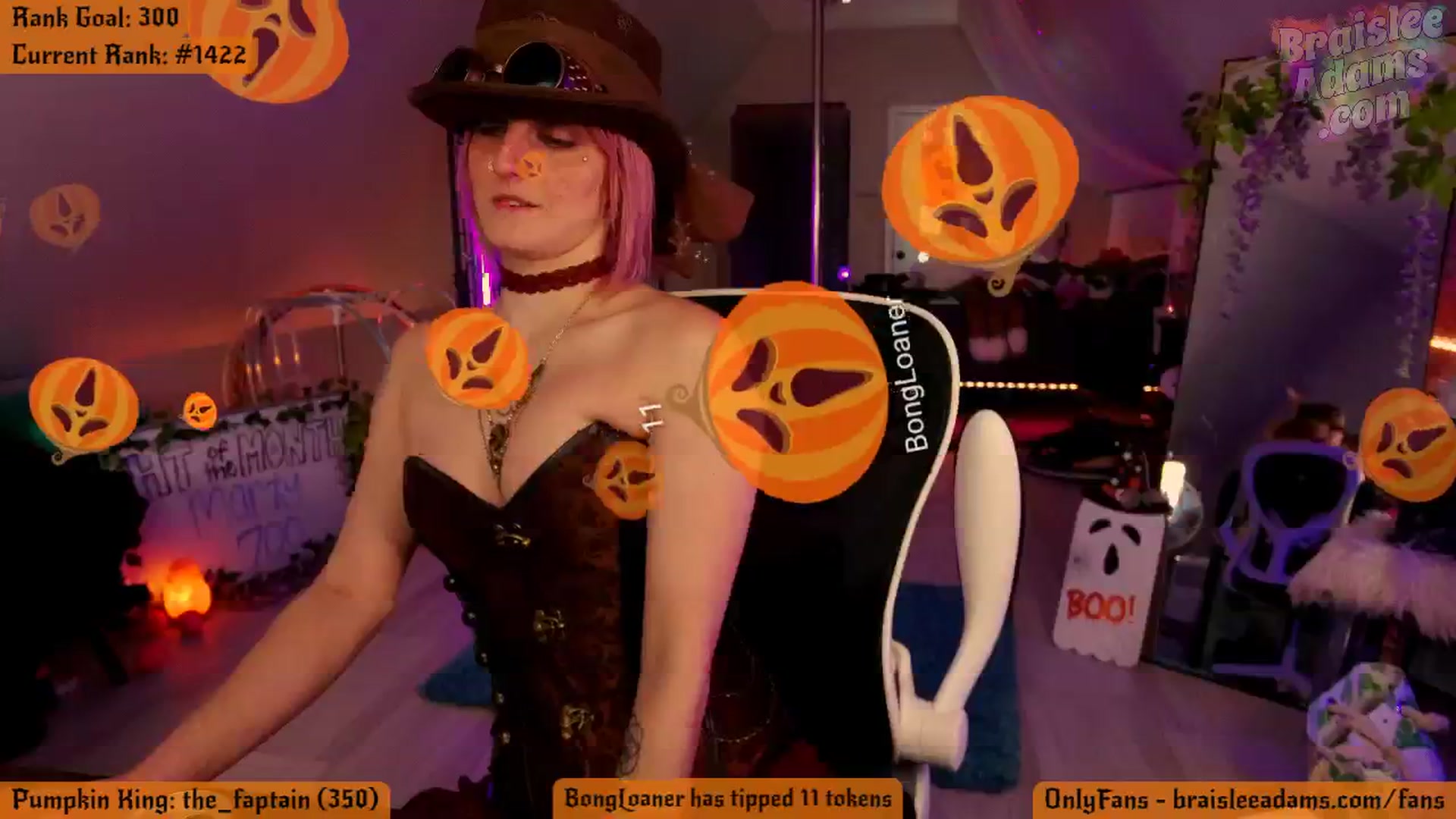 Gallery image thumbnail from BraisleeAdams's myfreecams stream on, 10/14/2024, 24:02 image 11 of 20