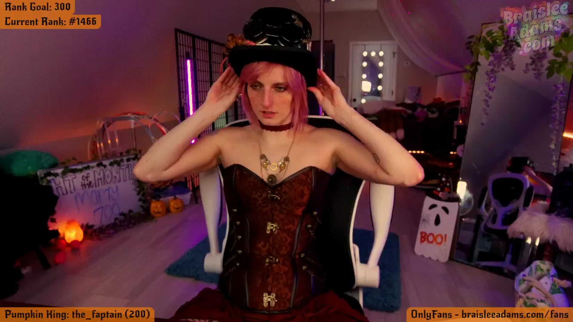 Gallery image thumbnail from BraisleeAdams's myfreecams stream on, 10/14/2024, 24:02 image 4 of 20
