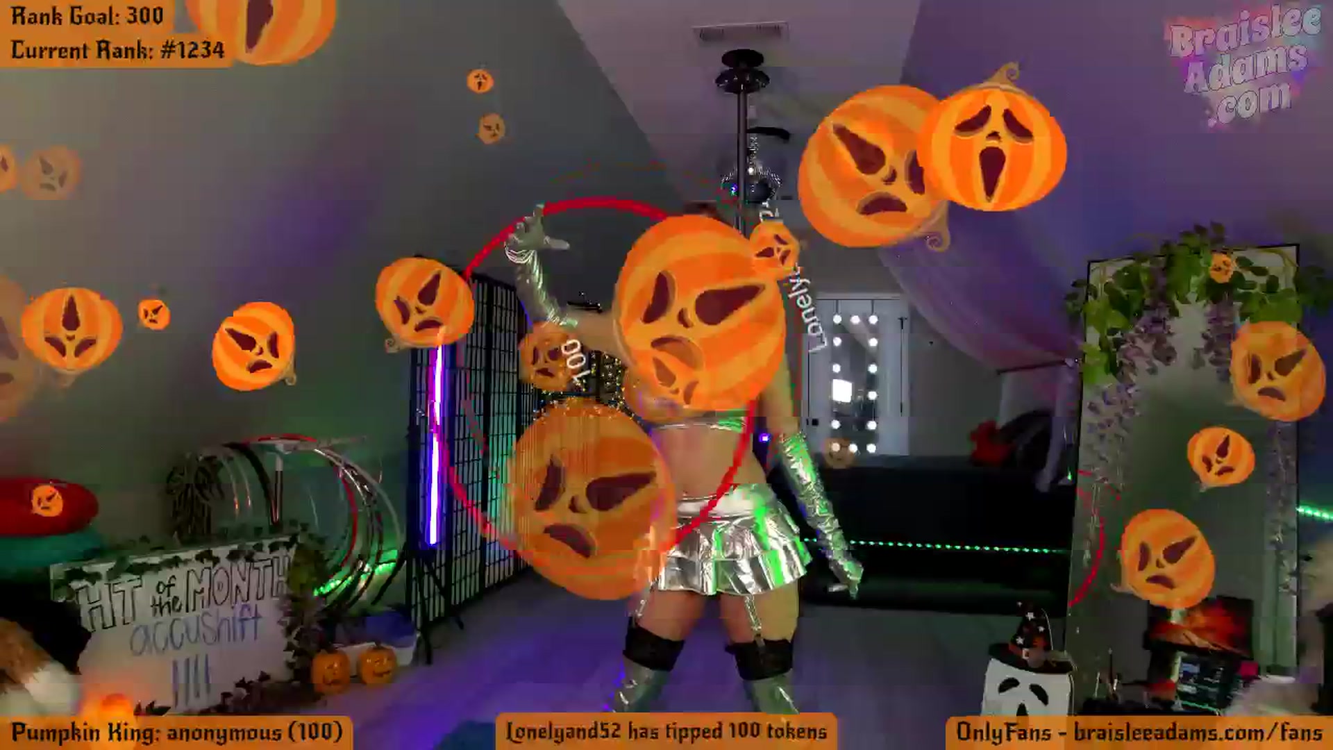 Gallery image thumbnail from BraisleeAdams's myfreecams stream on, 10/19/2024, 05:12 image 9 of 20