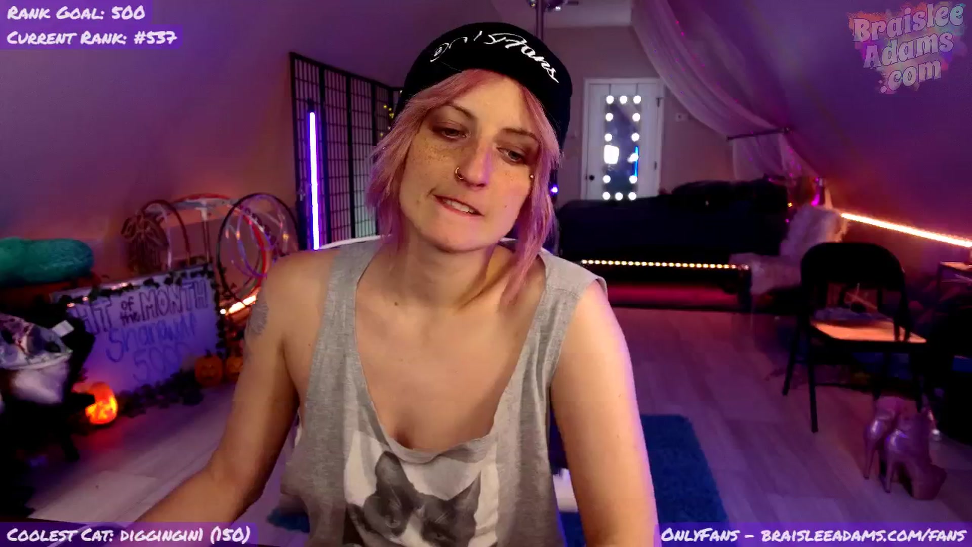 Gallery image thumbnail from BraisleeAdams's myfreecams stream on, 11/11/2024, 04:55 image 6 of 20
