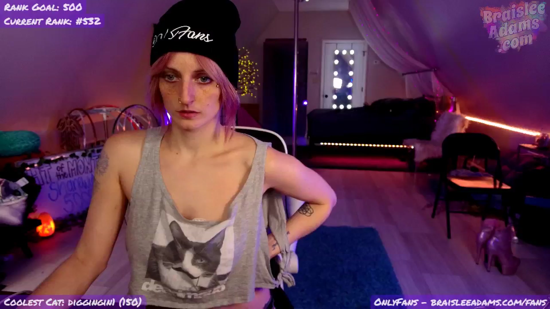 Gallery image thumbnail from BraisleeAdams's myfreecams stream on, 11/11/2024, 04:55 image 12 of 20
