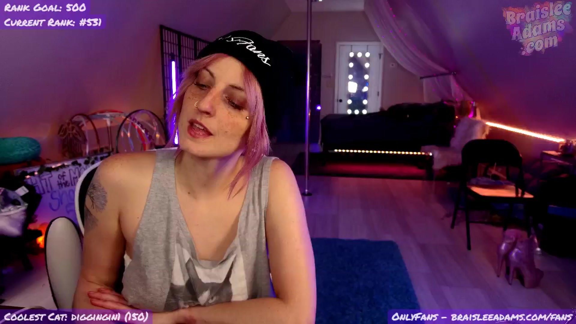 Gallery image thumbnail from BraisleeAdams's myfreecams stream on, 11/11/2024, 04:55 image 11 of 20
