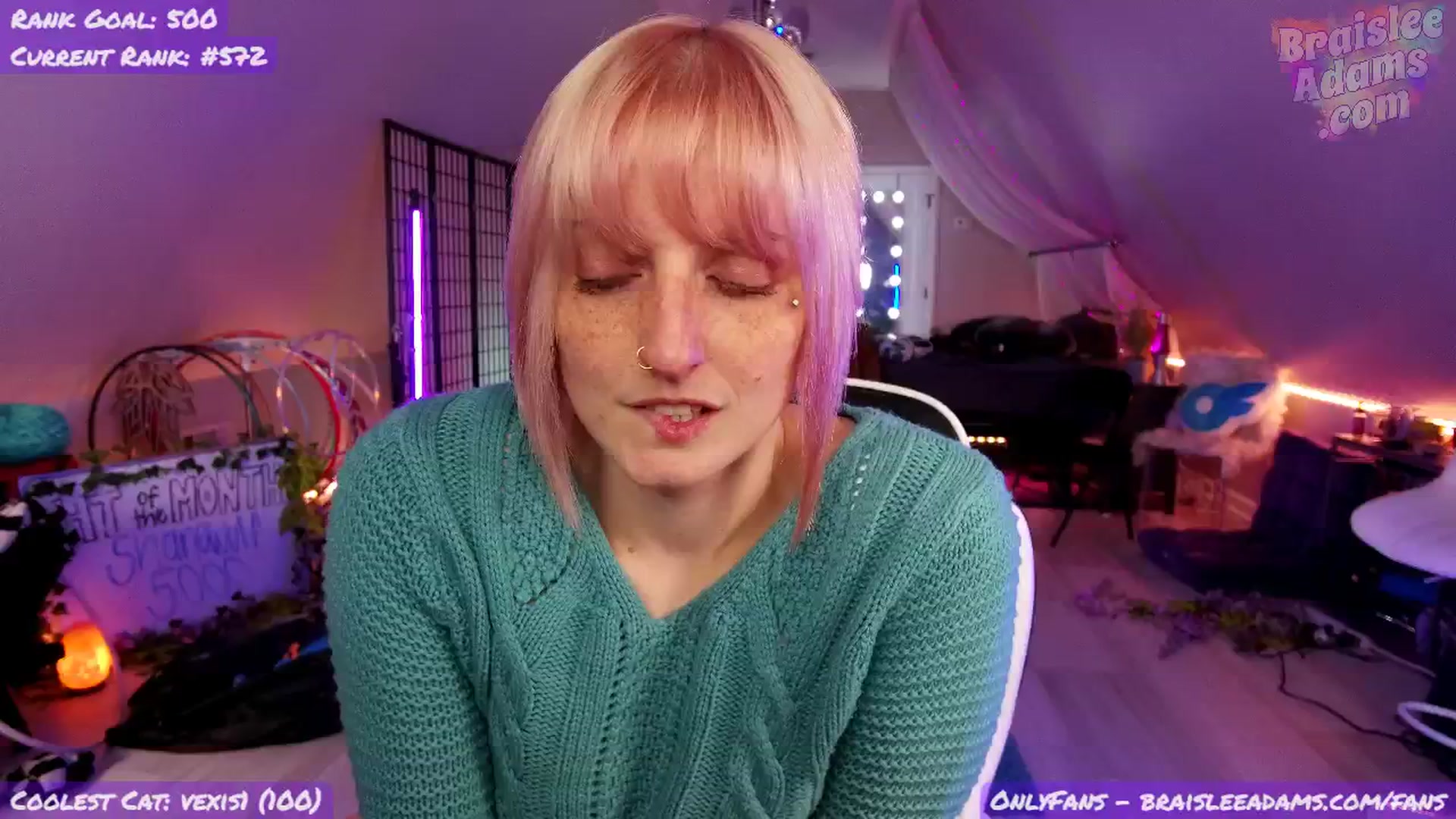 Gallery image thumbnail from BraisleeAdams's myfreecams stream on, 11/20/2024, 05:48 image 15 of 20