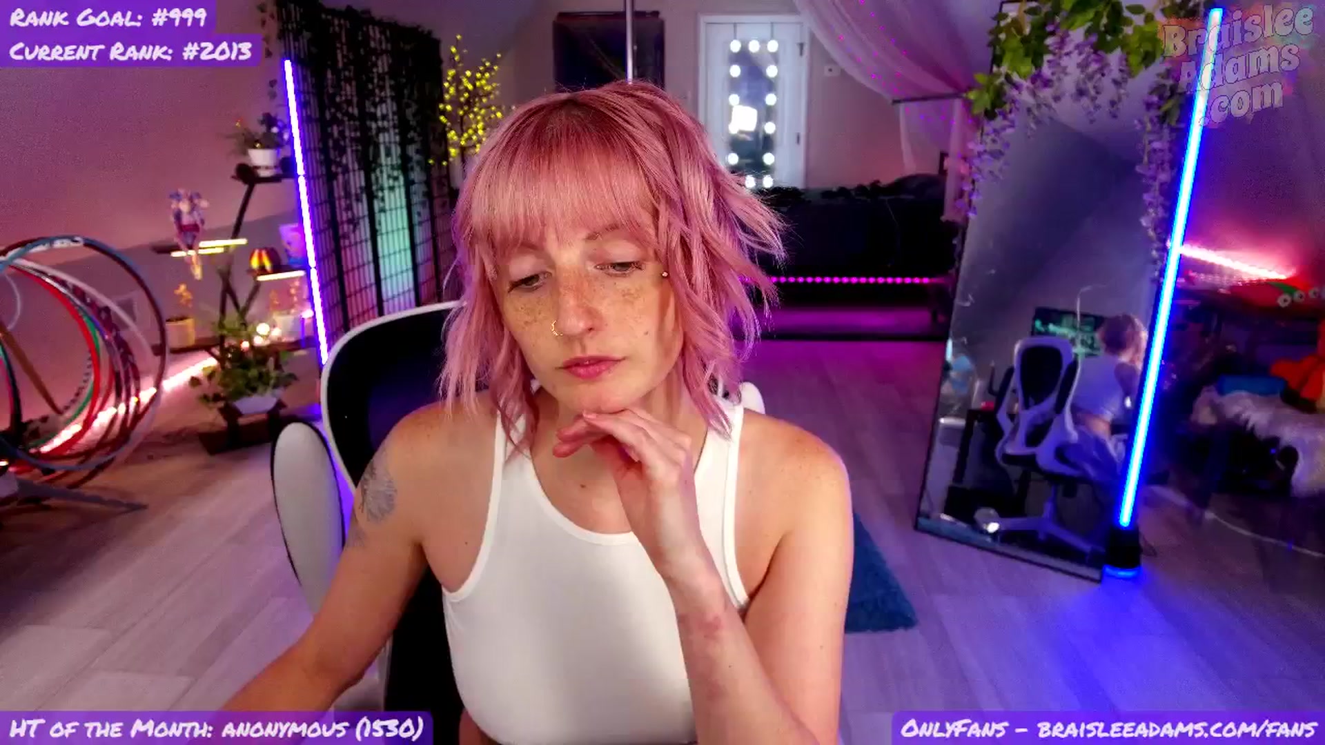 Gallery image thumbnail from BraisleeAdams's myfreecams stream on, 06/09/2025, 05:26 image 1 of 20