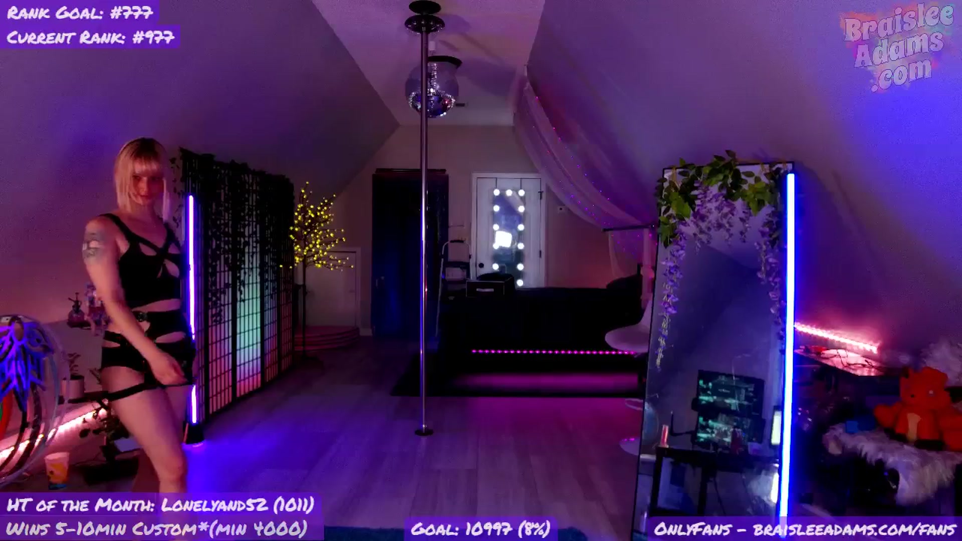 Gallery image thumbnail from BraisleeAdams's myfreecams stream on, 07/12/2025, 01:18 image 20 of 20
