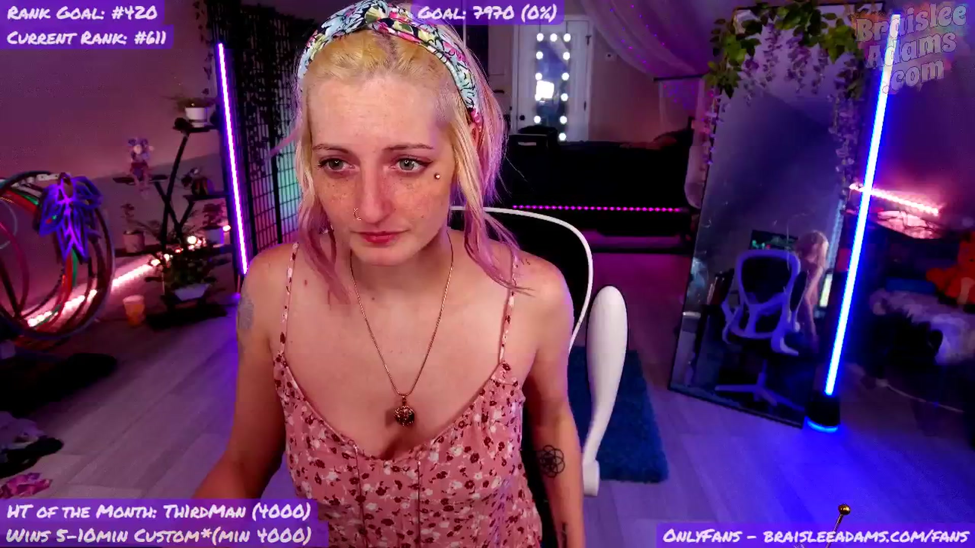Gallery image thumbnail from BraisleeAdams's myfreecams stream on, 07/30/2025, 01:09 image 7 of 20