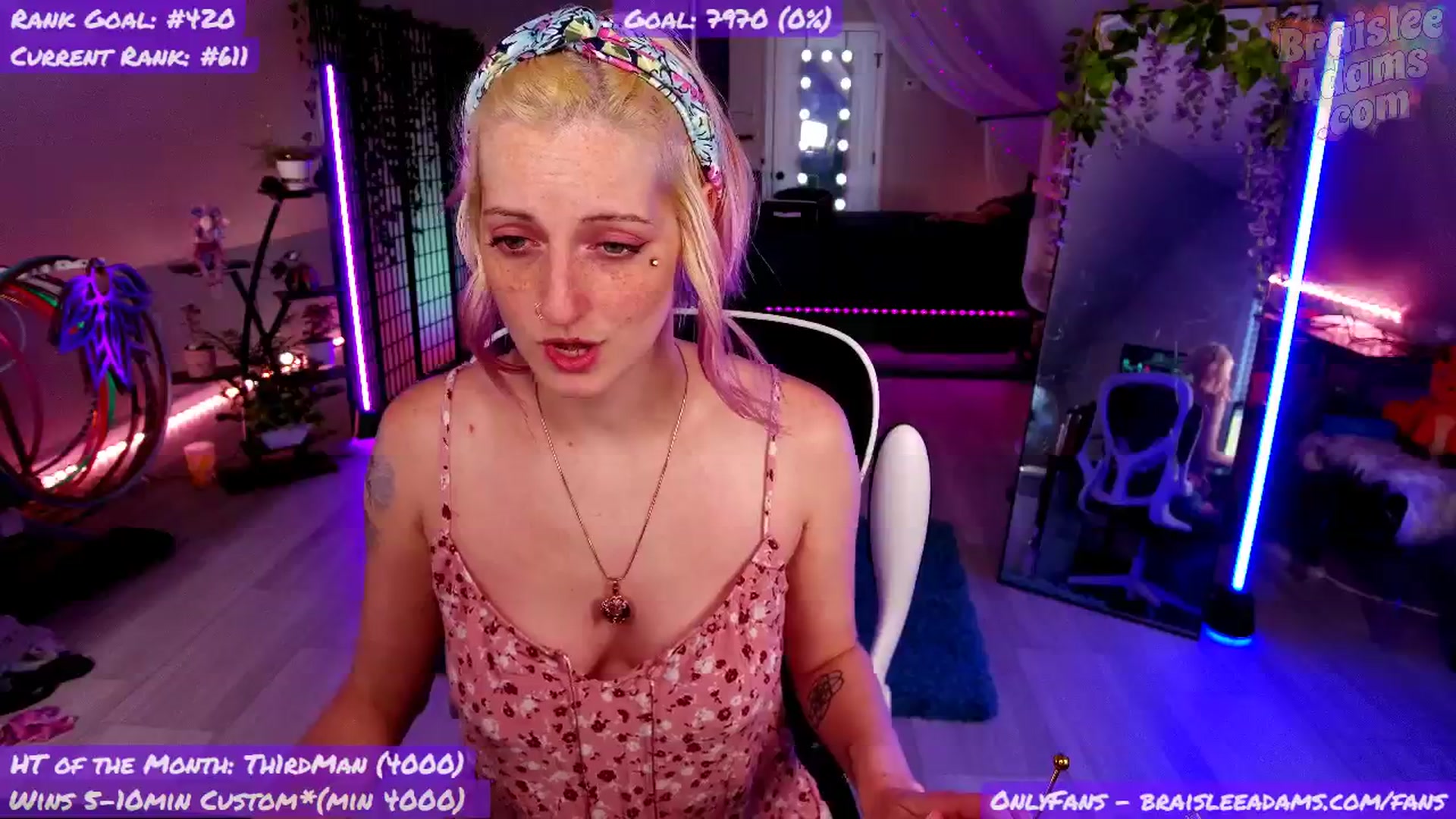 Gallery image thumbnail from BraisleeAdams's myfreecams stream on, 07/30/2025, 01:09 image 6 of 20