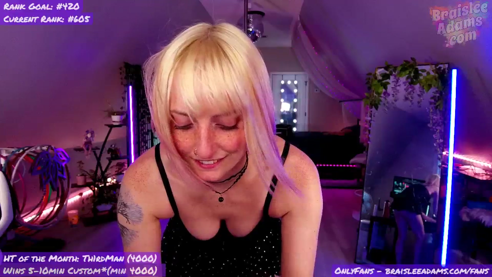 Gallery image thumbnail from BraisleeAdams's myfreecams stream on, 07/31/2025, 01:19 image 14 of 20