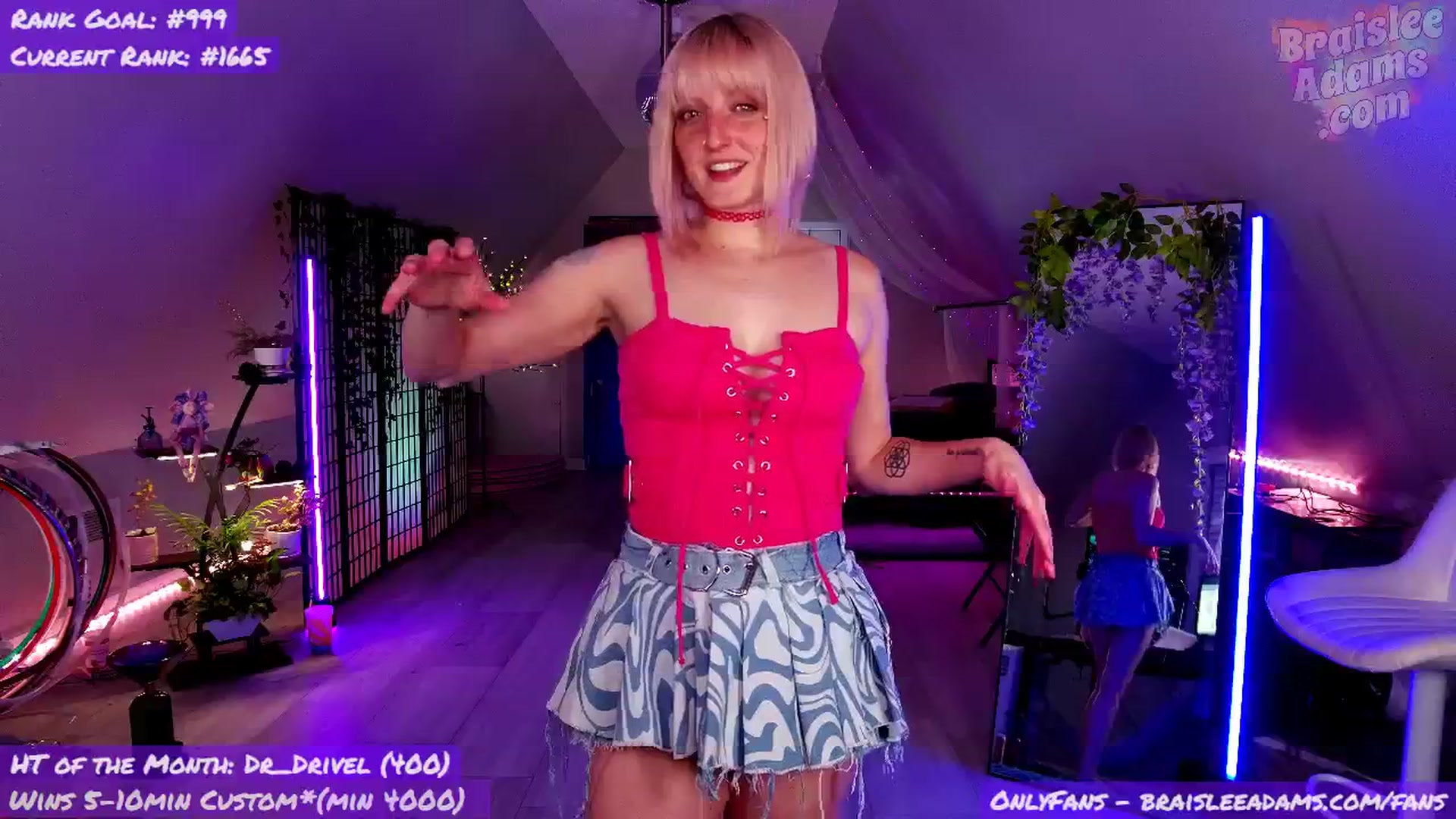 Gallery image thumbnail from BraisleeAdams's myfreecams stream on, 09/10/2025, 04:15 image 5 of 20