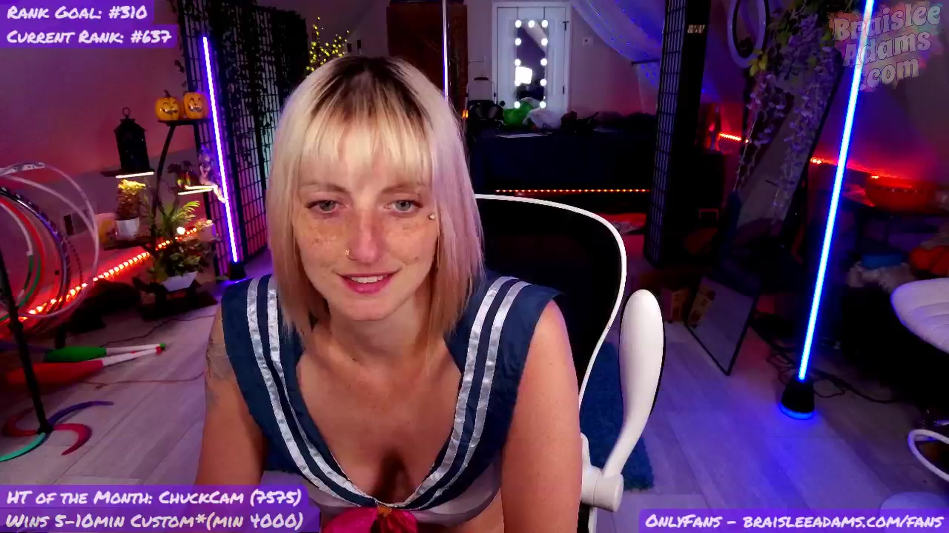 Gallery image thumbnail from BraisleeAdams's myfreecams stream on, 10/20/2025, 04:00 image 17 of 20