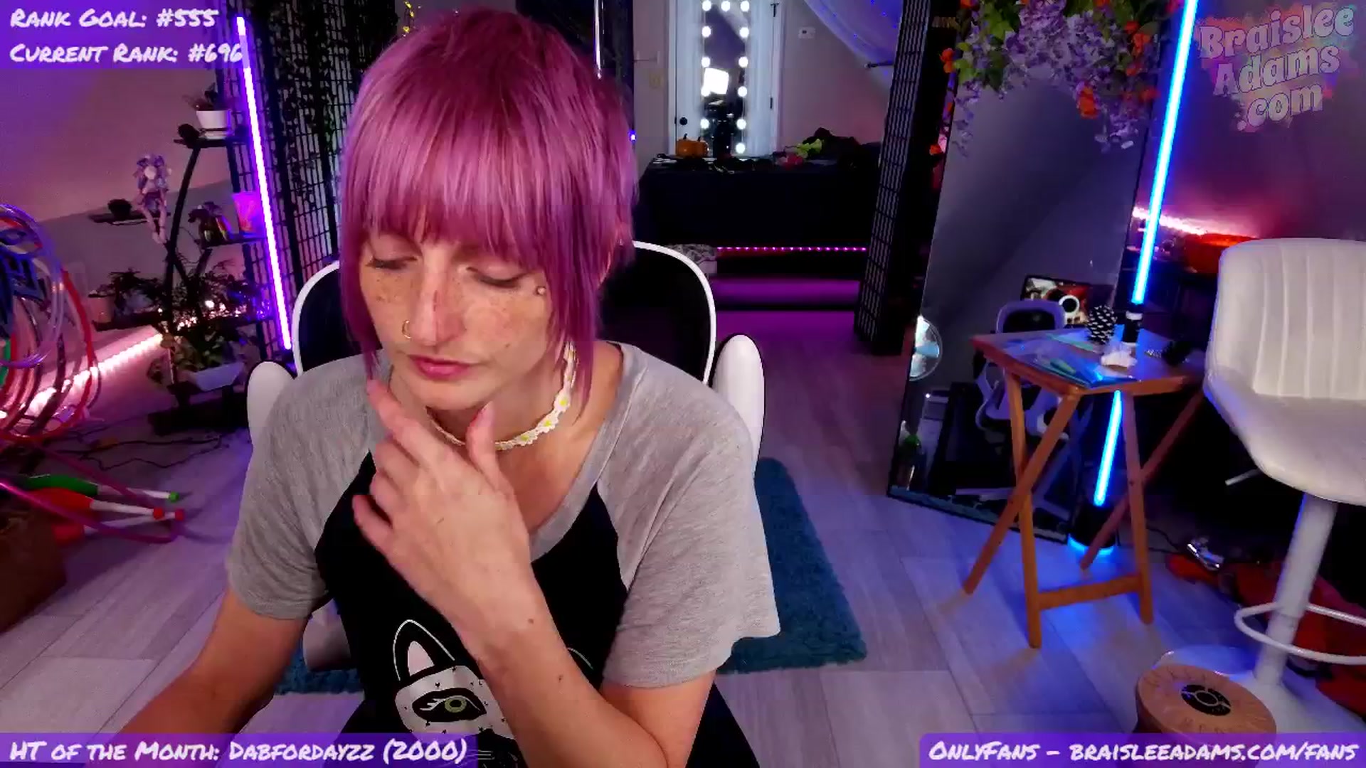 Gallery image thumbnail from BraisleeAdams's myfreecams stream on, 11/24/2025, 24:28 image 1 of 20