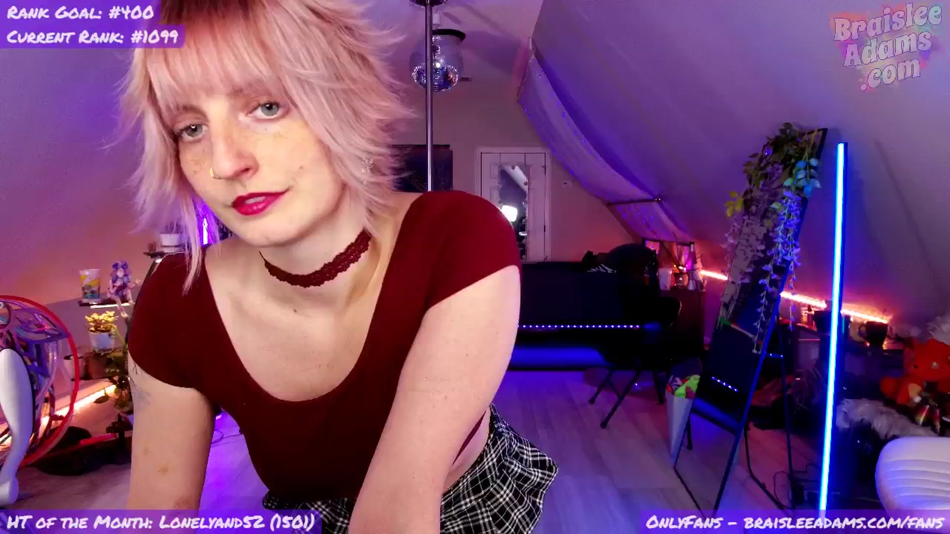 Gallery image thumbnail from BraisleeAdams's myfreecams stream on, 02/11/2026, 03:30 image 12 of 20