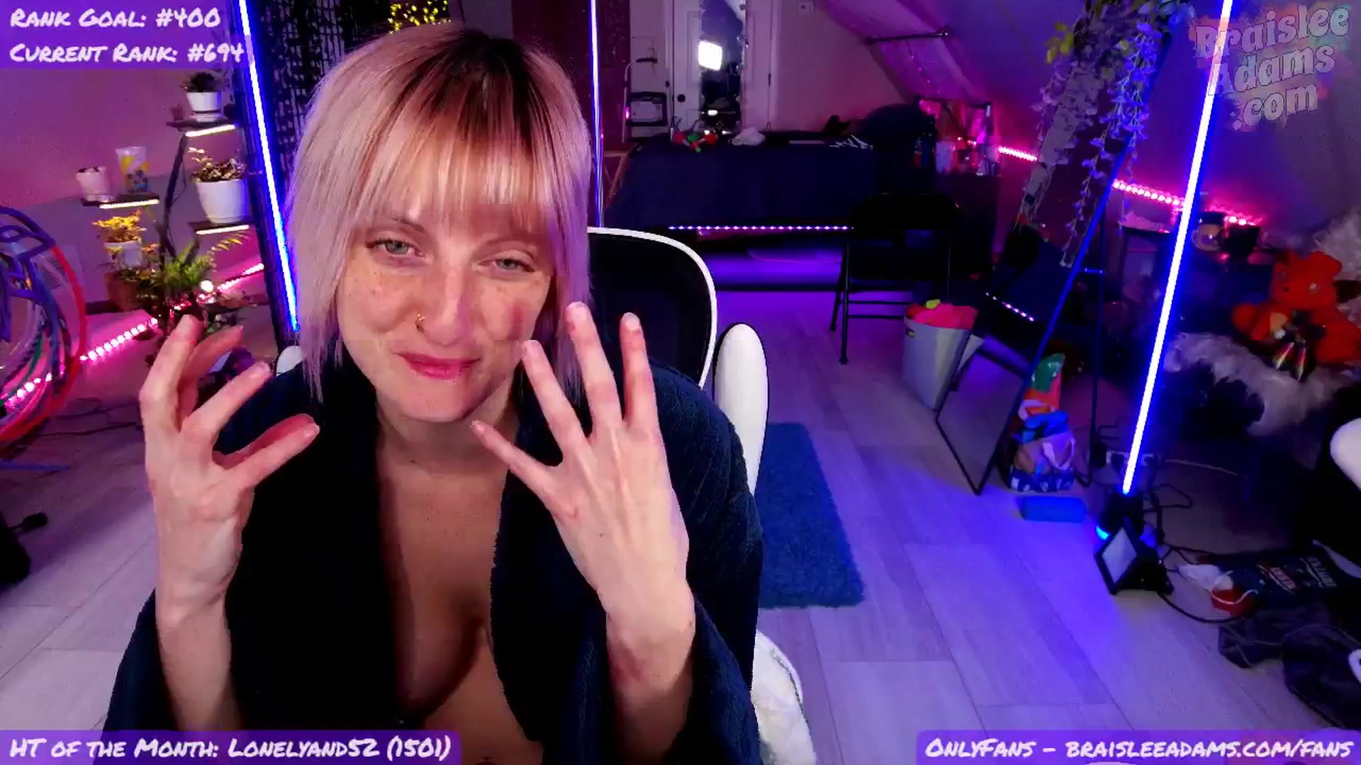 Gallery image thumbnail from BraisleeAdams's myfreecams stream on, 02/16/2026, 04:53 image 20 of 20