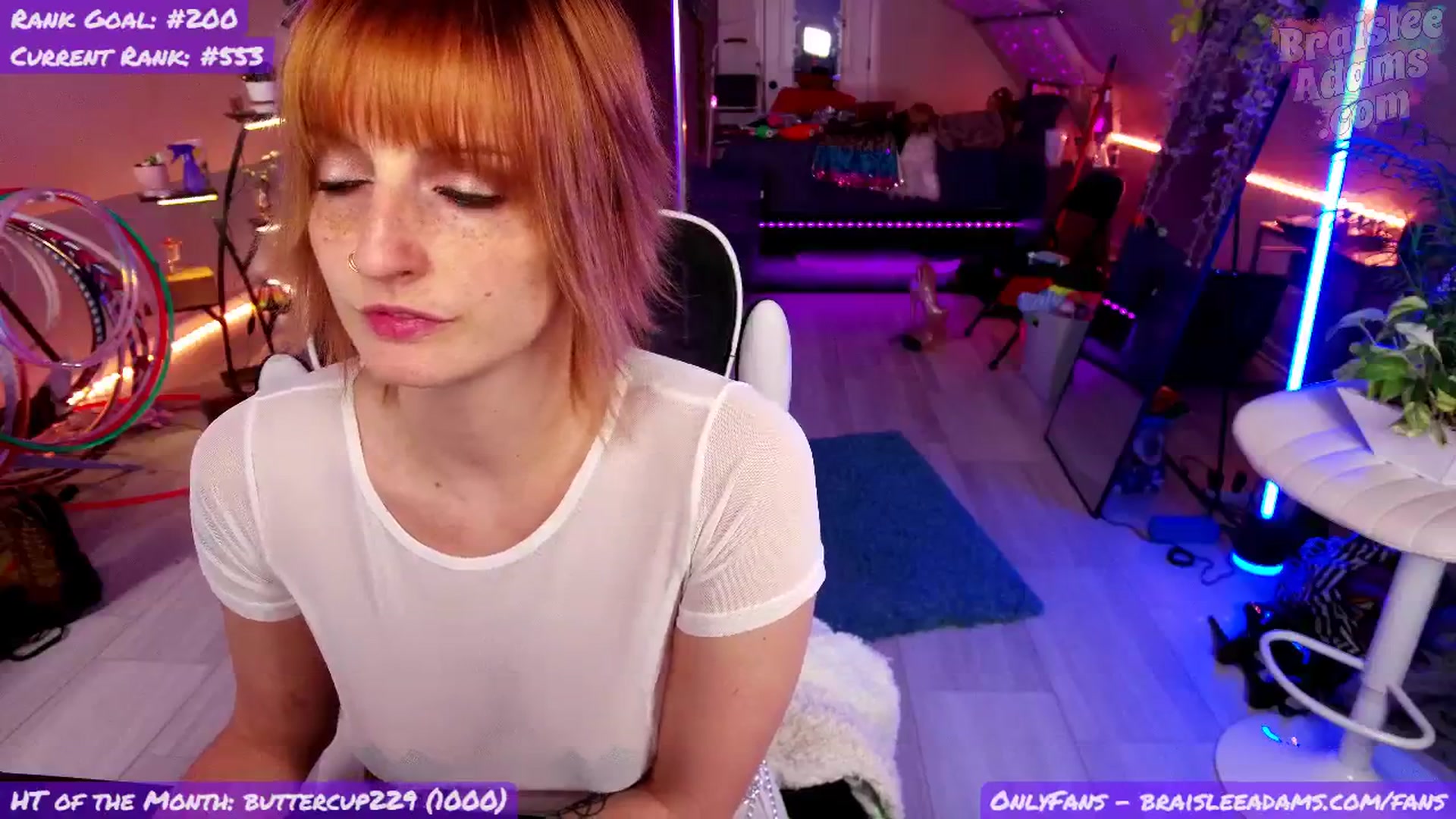 Gallery image thumbnail from BraisleeAdams's myfreecams stream on, 04/25/2026, 02:34 image 11 of 20