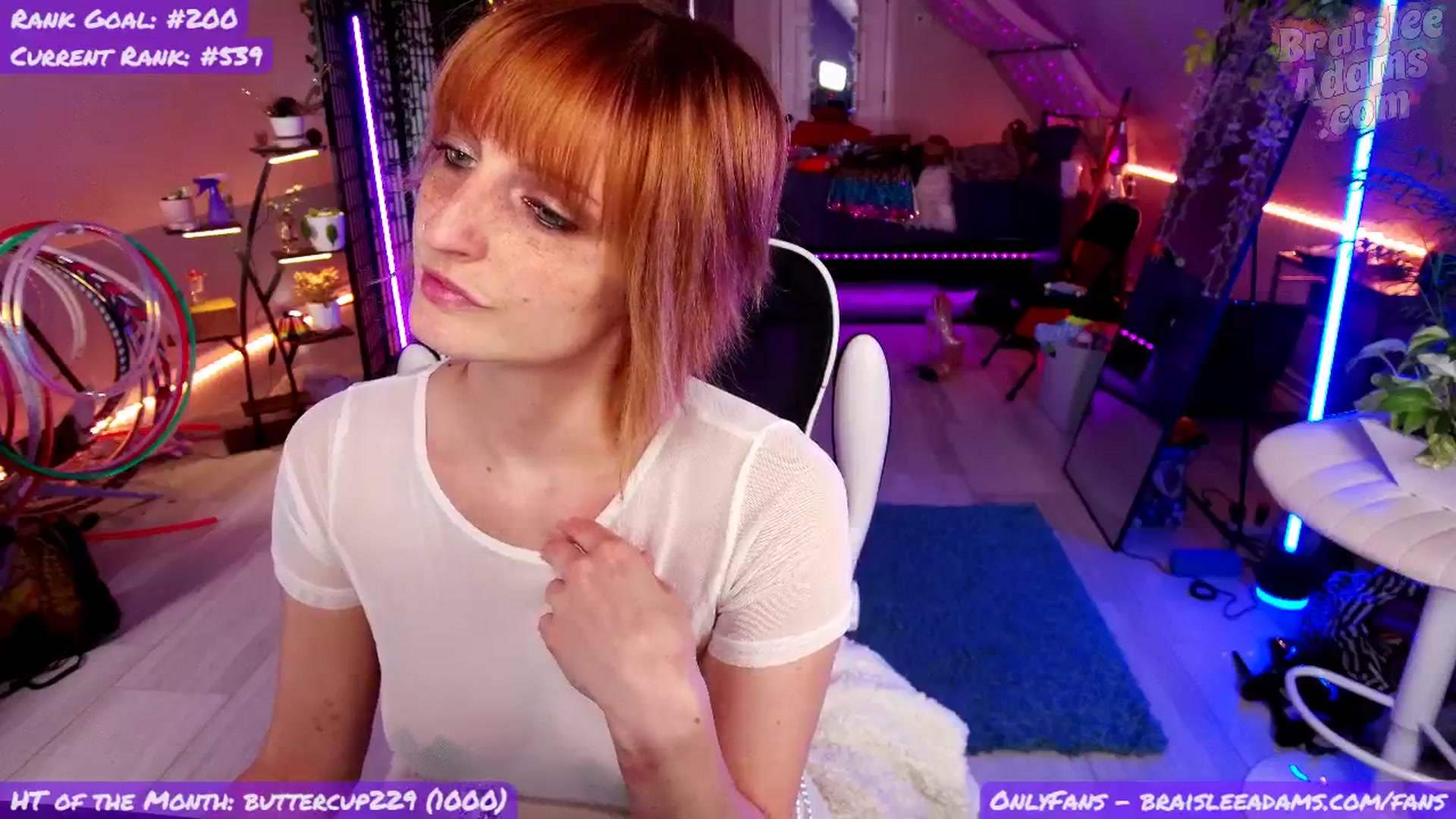 Gallery image thumbnail from BraisleeAdams's myfreecams stream on, 04/25/2026, 02:34 image 18 of 20