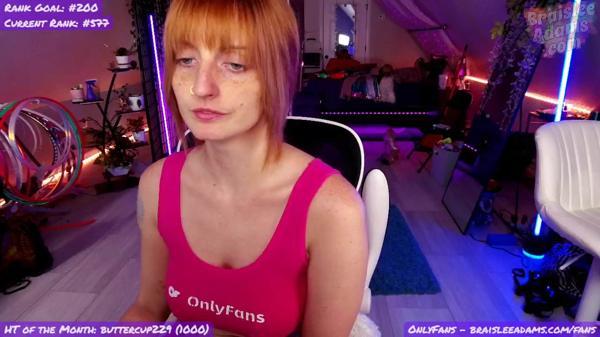 Gallery image thumbnail from BraisleeAdams's myfreecams stream on, 04/25/2026, 23:49 image 16 of 20