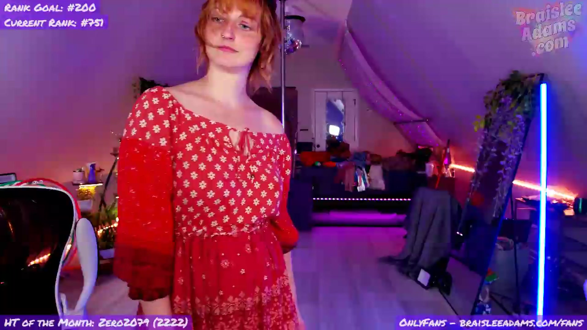 Gallery image thumbnail from BraisleeAdams's myfreecams stream on, 05/10/2026, 05:52 image 2 of 20