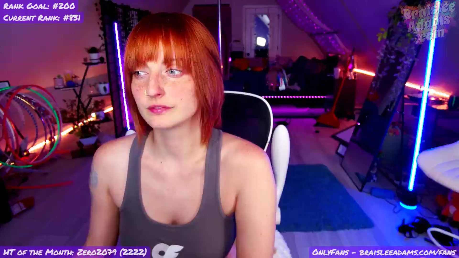 Gallery image thumbnail from BraisleeAdams's myfreecams stream on, 05/15/2026, 24:29 image 14 of 20