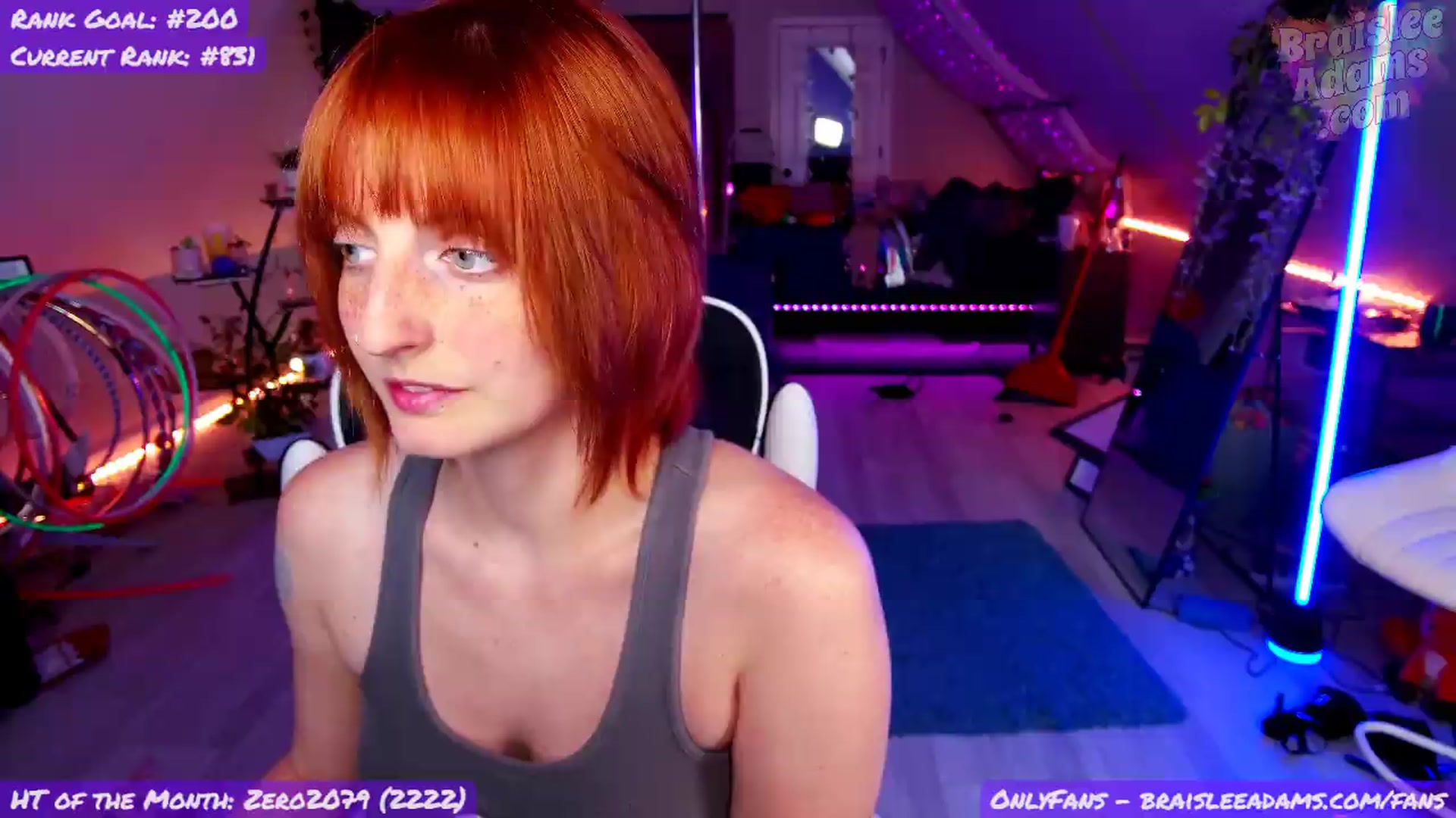 Gallery image thumbnail from BraisleeAdams's myfreecams stream on, 05/15/2026, 24:29 image 3 of 20