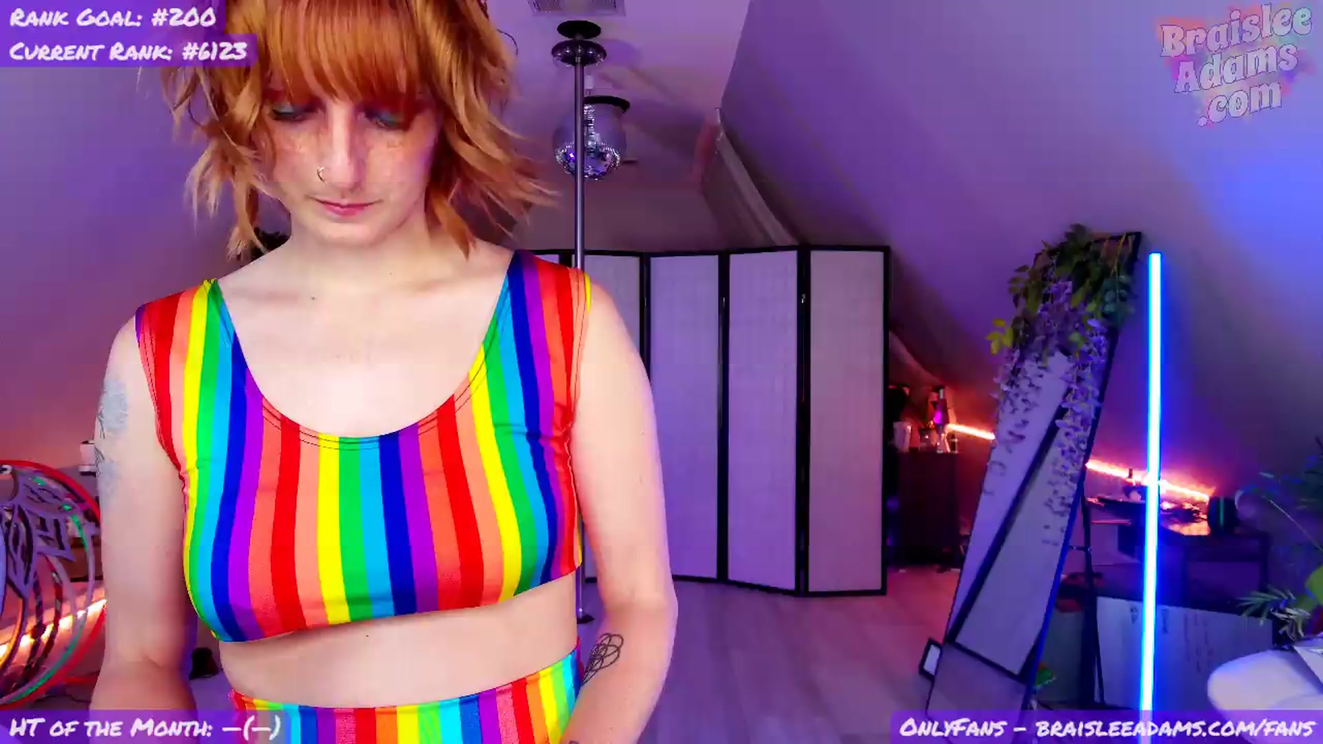 Gallery image thumbnail from BraisleeAdams's myfreecams stream on, 06/05/2026, 24:01 image 1 of 20
