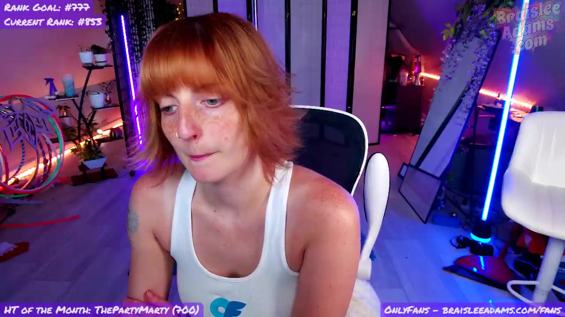 Gallery image thumbnail from BraisleeAdams's myfreecams stream on, 06/13/2026, 21:23 image 17 of 20