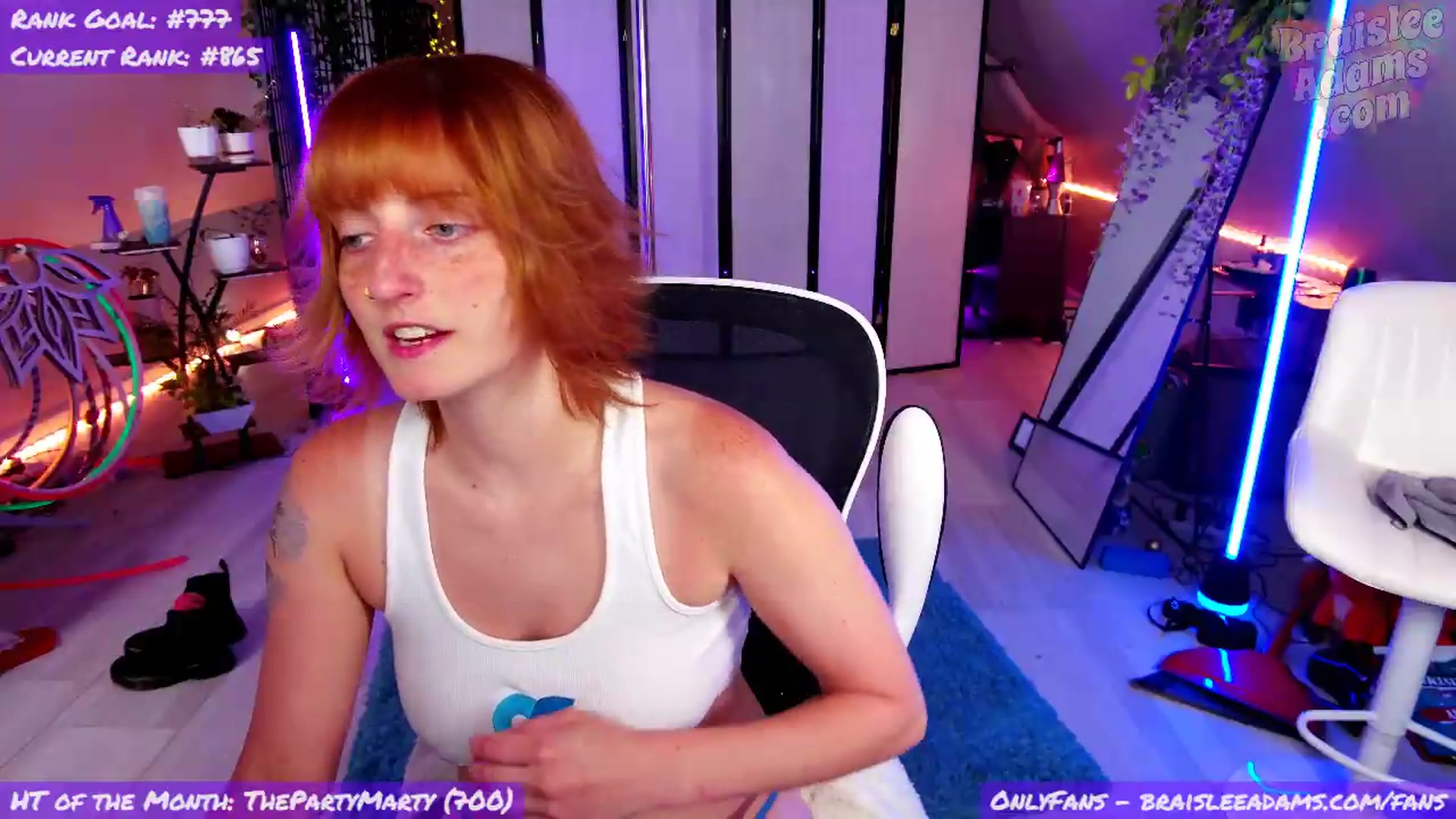 Gallery image thumbnail from BraisleeAdams's myfreecams stream on, 06/14/2026, 24:16 image 19 of 20