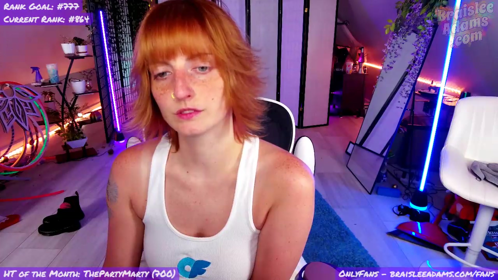 Gallery image thumbnail from BraisleeAdams's myfreecams stream on, 06/14/2026, 24:16 image 17 of 20