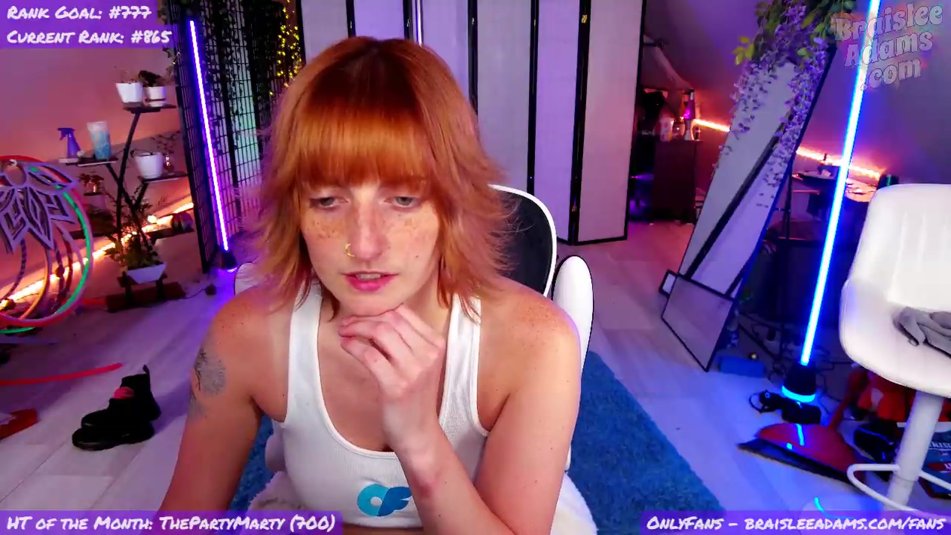 Gallery image thumbnail from BraisleeAdams's myfreecams stream on, 06/14/2026, 24:16 image 18 of 20