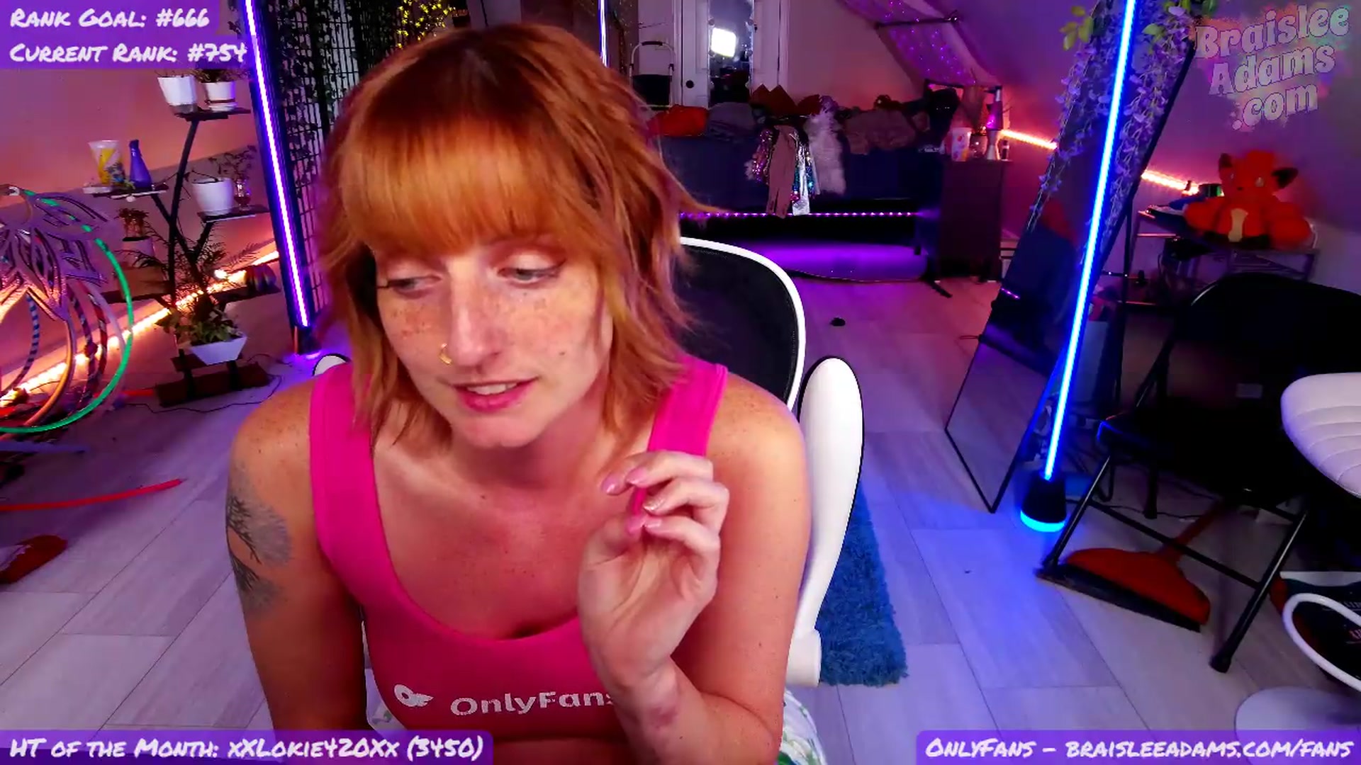 Gallery image thumbnail from BraisleeAdams's myfreecams stream on, 06/24/2026, 02:05 image 16 of 20