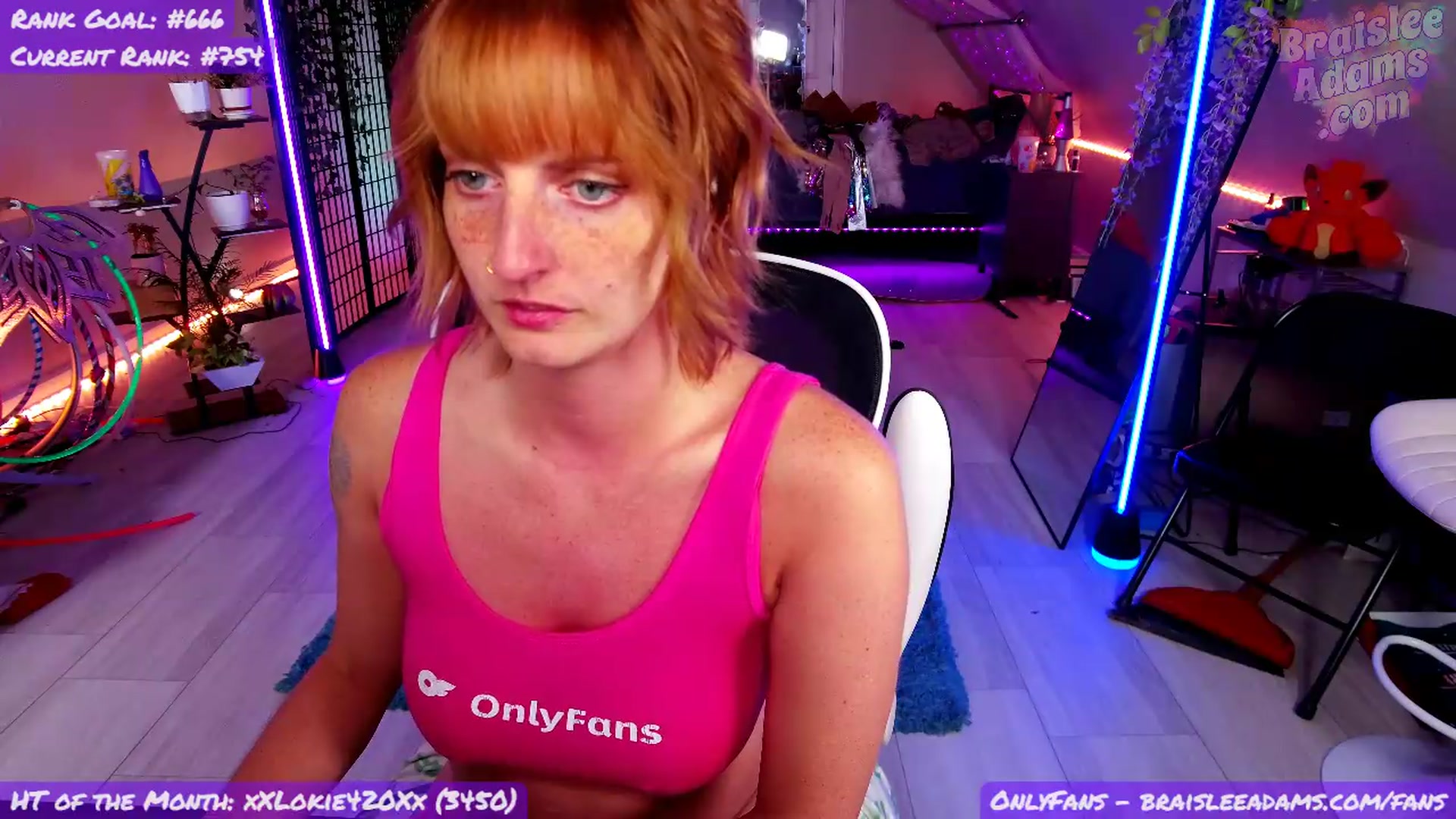 Gallery image thumbnail from BraisleeAdams's myfreecams stream on, 06/24/2026, 02:05 image 19 of 20