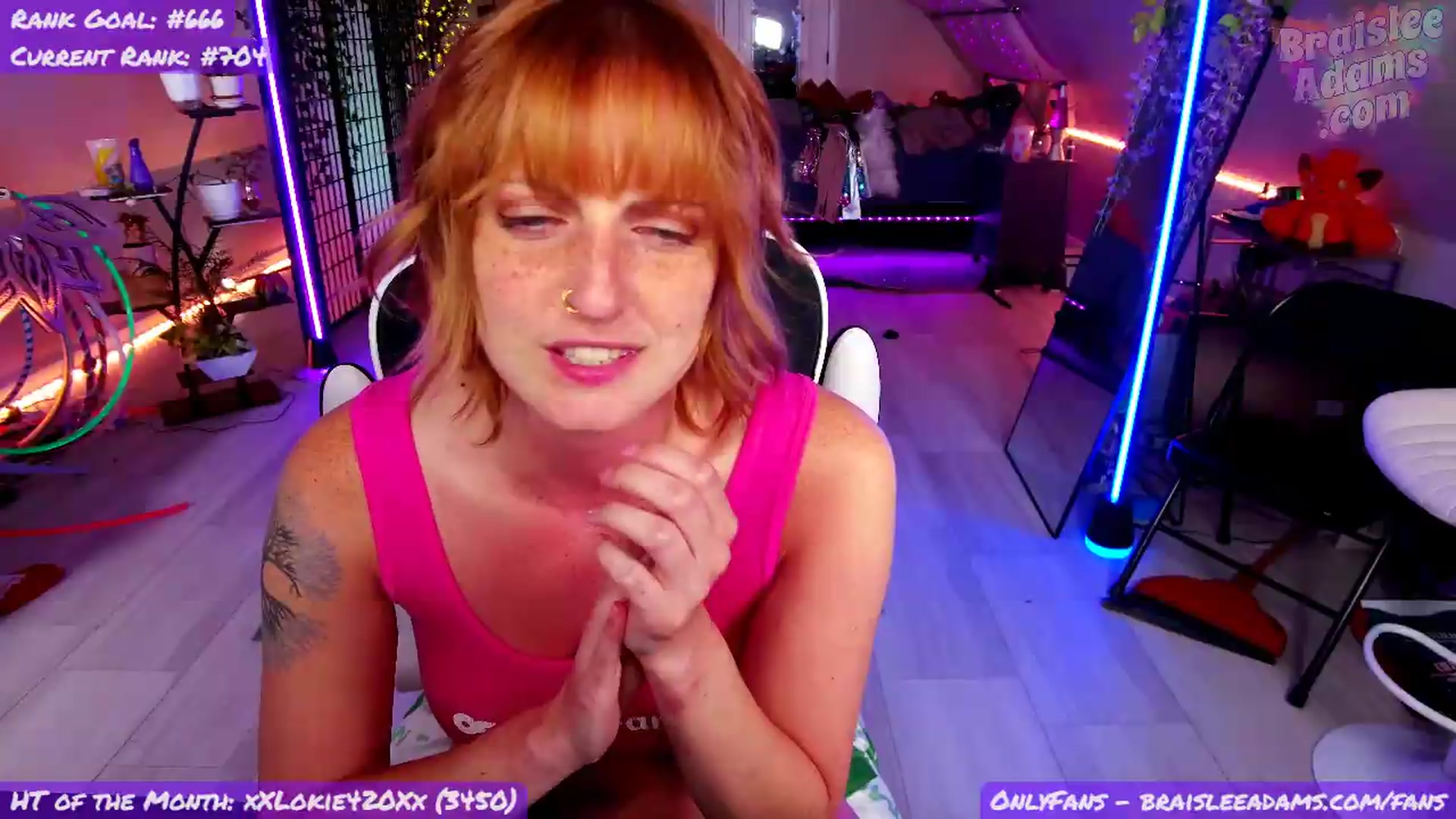 Gallery image thumbnail from BraisleeAdams's myfreecams stream on, 06/24/2026, 04:20 image 13 of 20