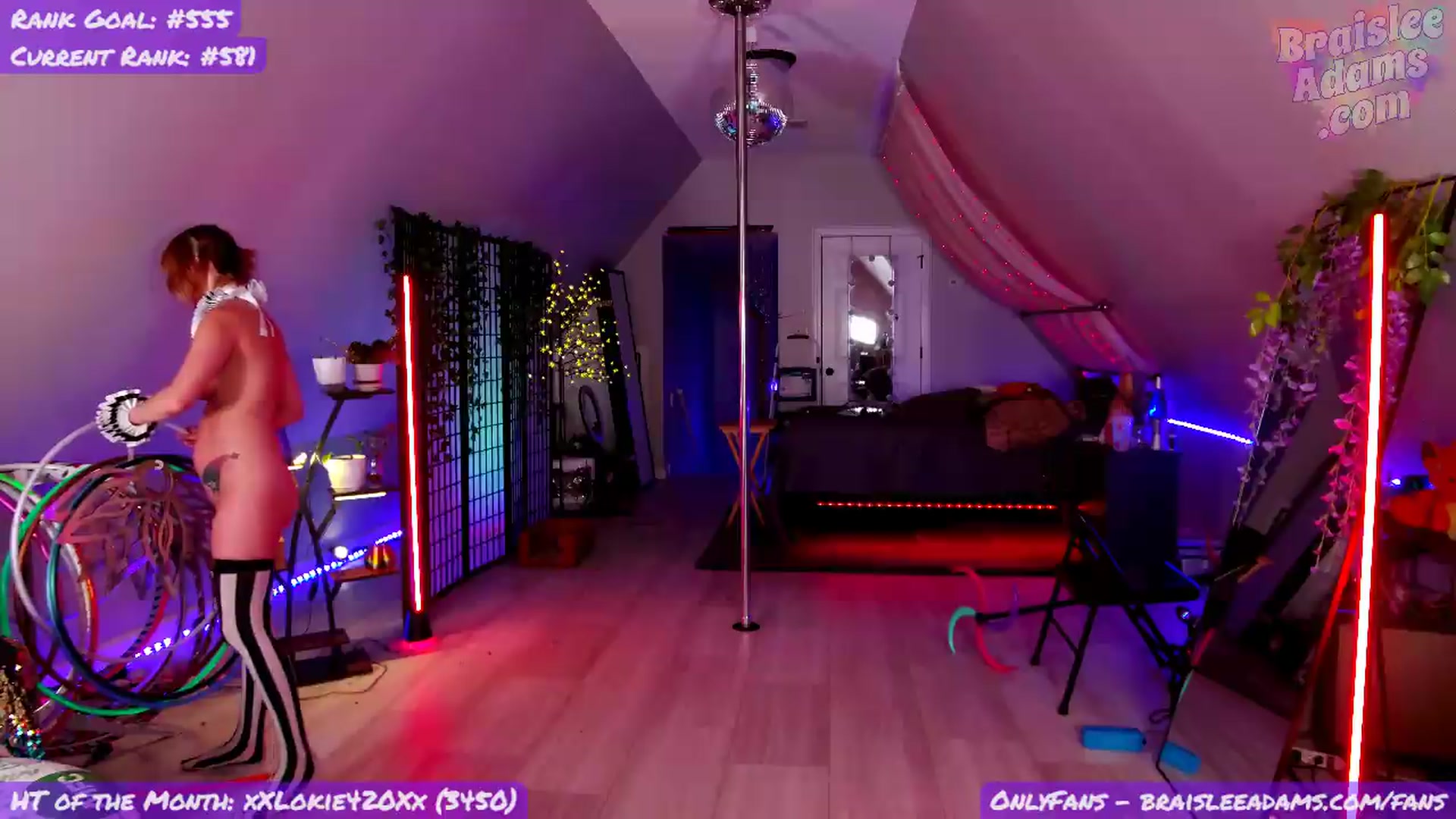 Gallery image thumbnail from BraisleeAdams's myfreecams stream on, 06/27/2026, 06:58 image 8 of 20