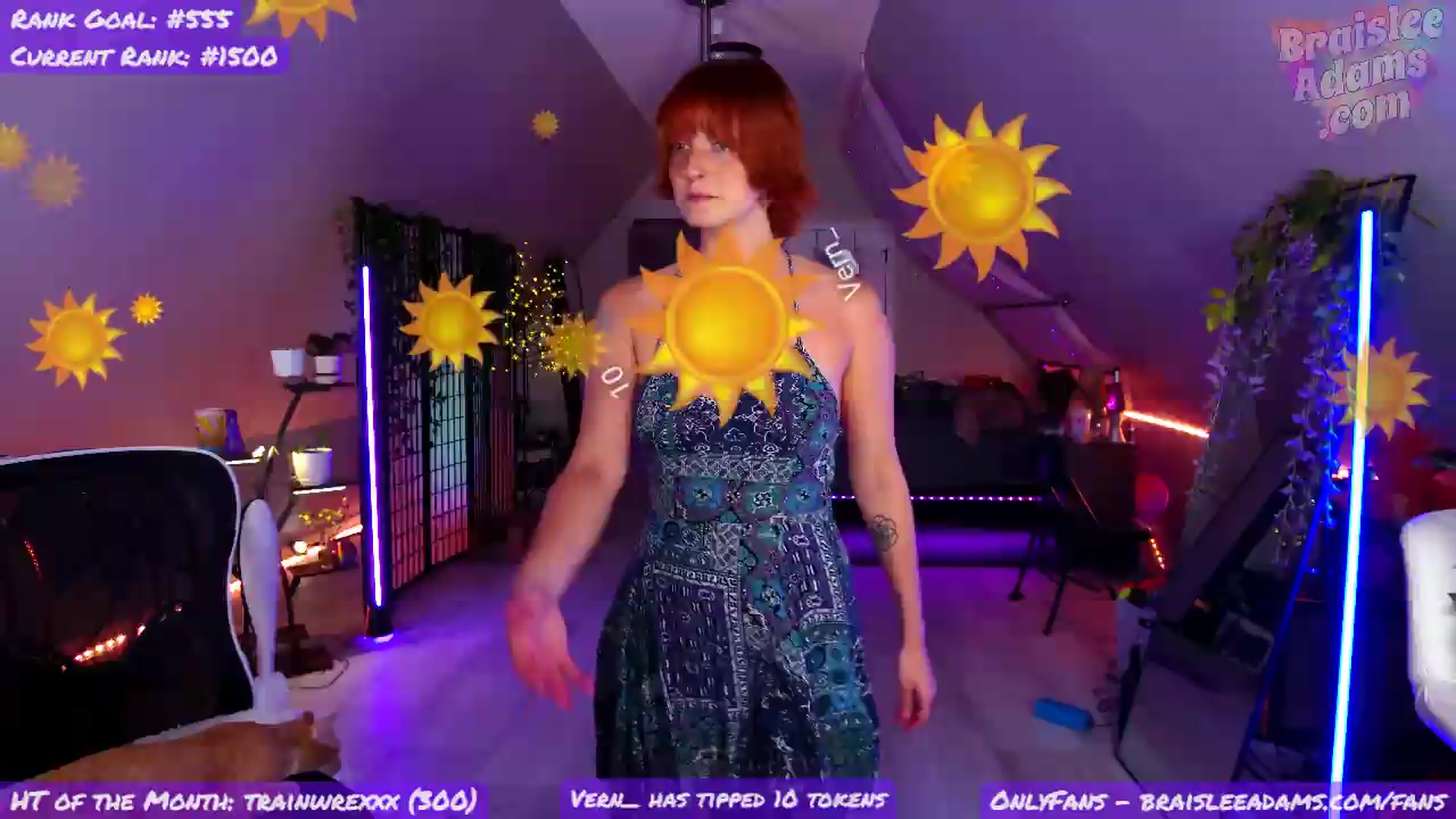 Gallery image thumbnail from BraisleeAdams's myfreecams stream on, 07/06/2026, 04:26 image 2 of 20