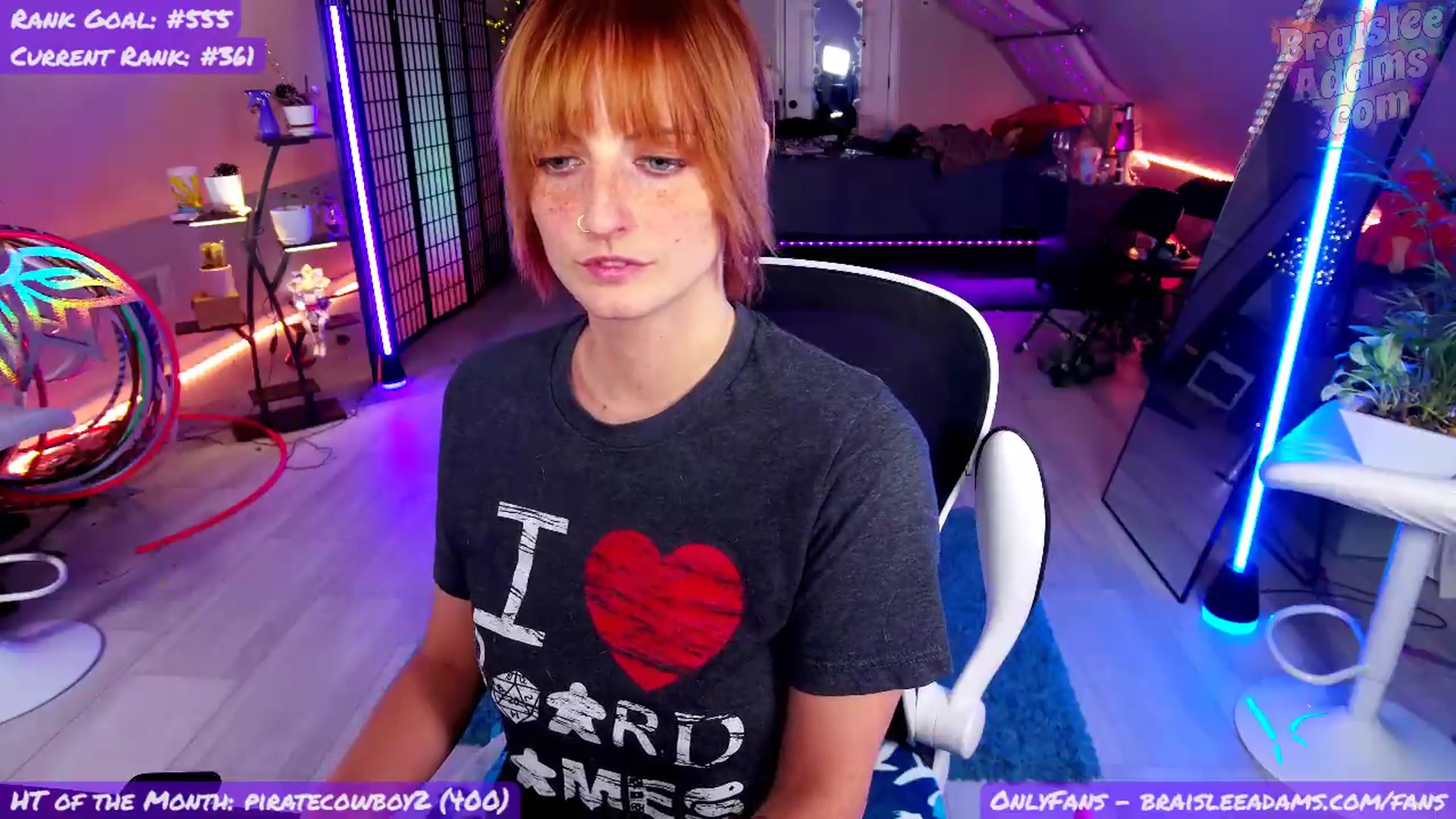 Gallery image thumbnail from BraisleeAdams's myfreecams stream on, 08/05/2026, 04:27 image 9 of 20