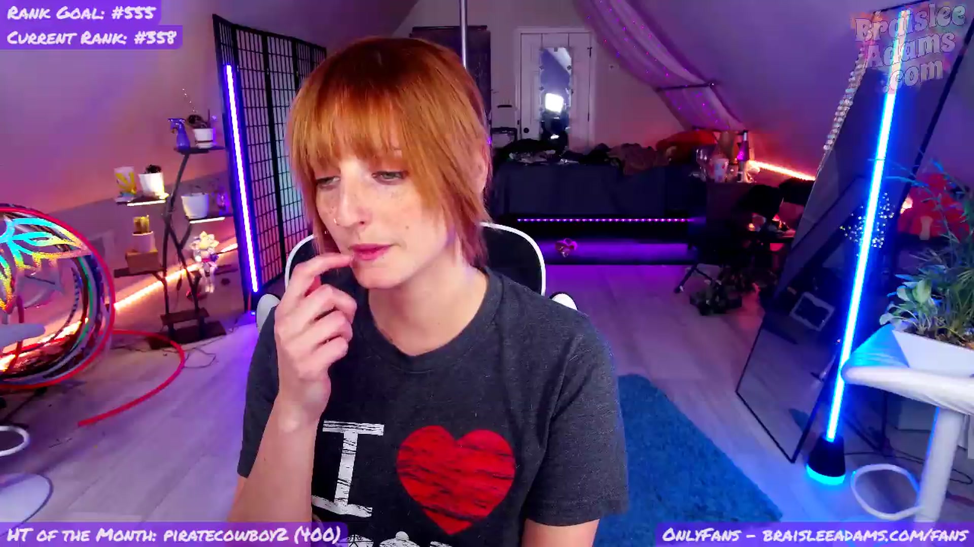 Gallery image thumbnail from BraisleeAdams's myfreecams stream on, 08/05/2026, 04:27 image 4 of 20