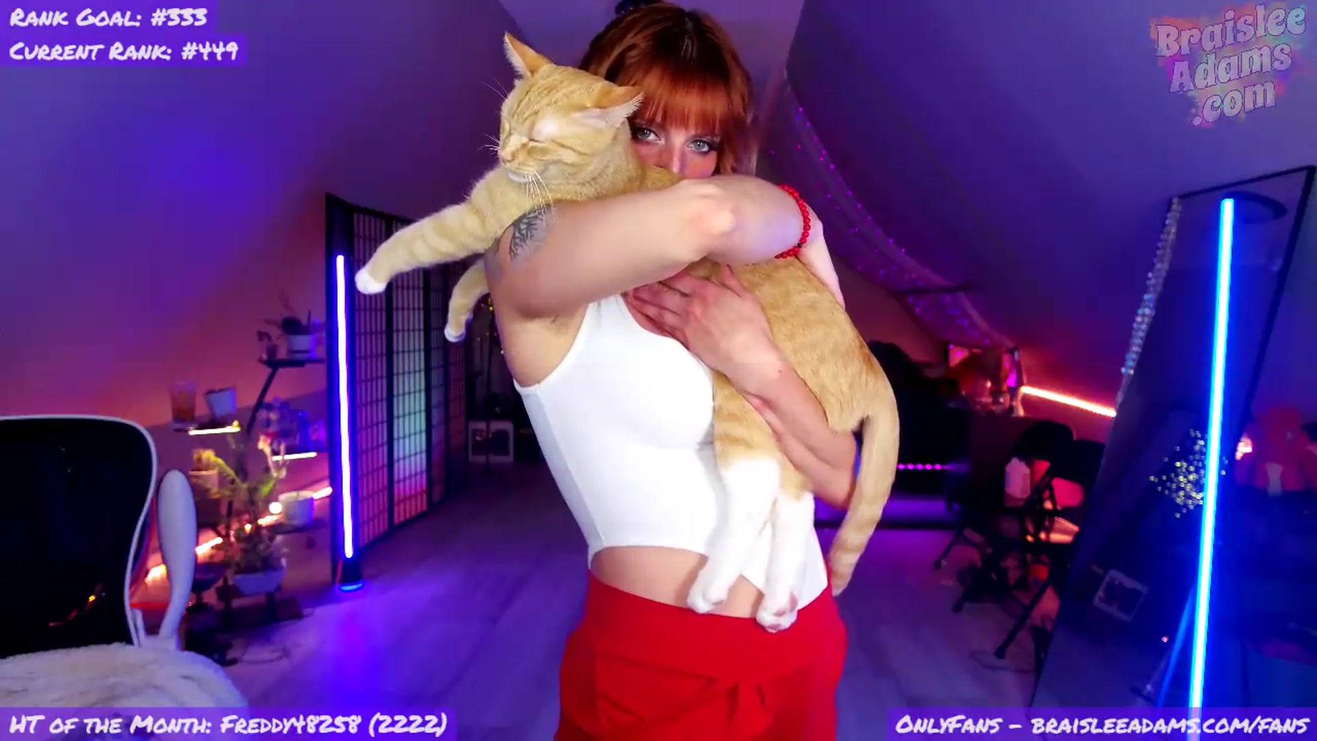 Gallery image thumbnail from BraisleeAdams's myfreecams stream on, 08/17/2026, 02:50 image 9 of 20