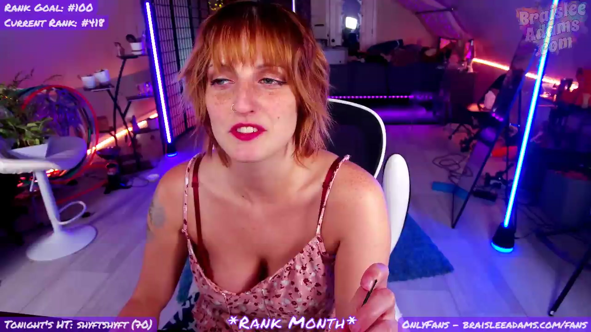 Gallery image thumbnail from BraisleeAdams's myfreecams stream on, 09/05/2026, 04:05 image 12 of 20