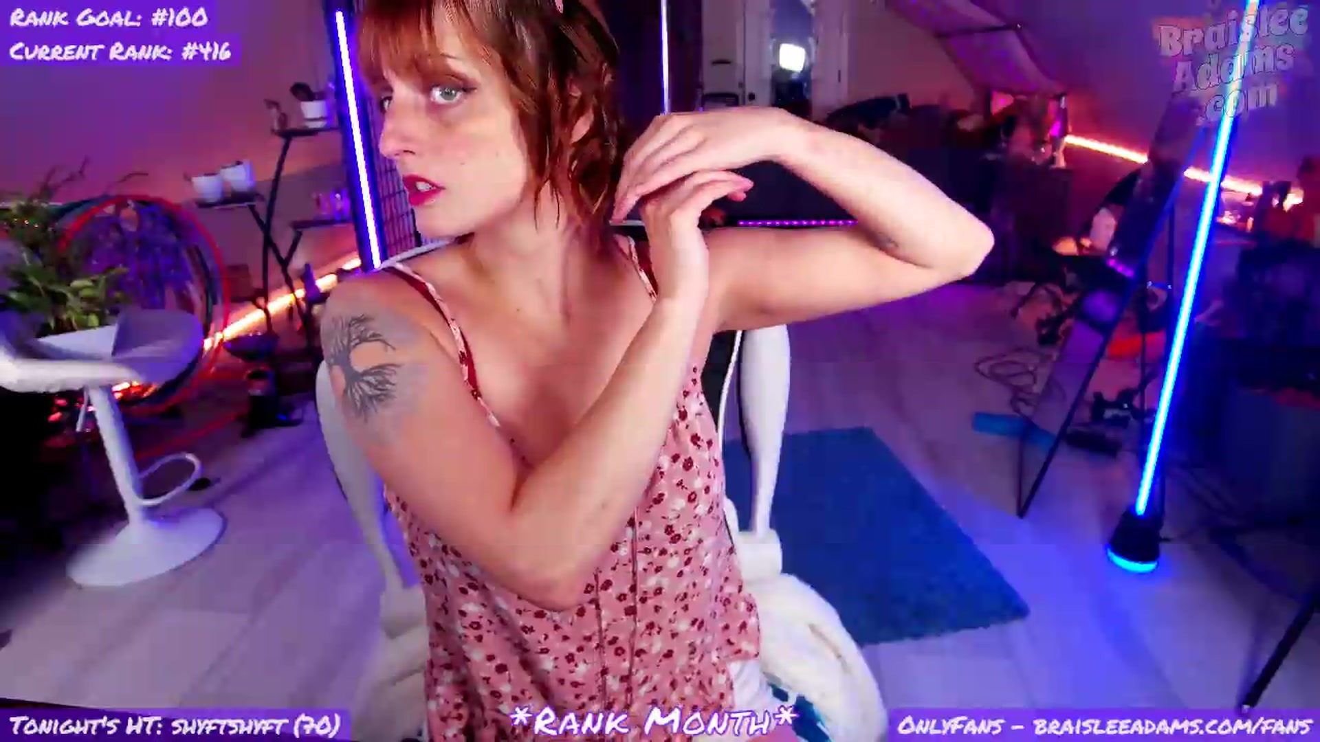 Gallery image thumbnail from BraisleeAdams's myfreecams stream on, 09/05/2026, 04:05 image 9 of 20