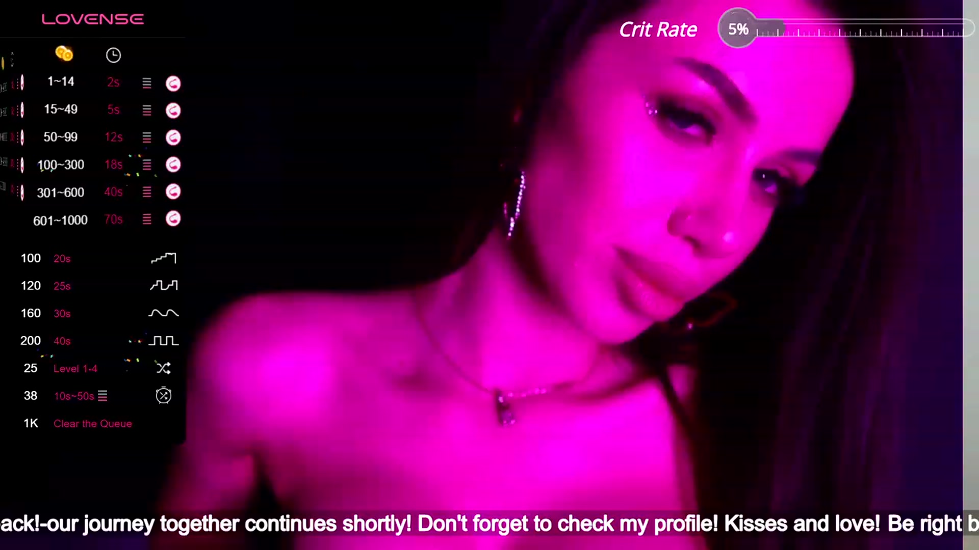 Gallery image thumbnail from BrianaJane's myfreecams stream on, 10/07/2023, 20:06 image 20 of 20