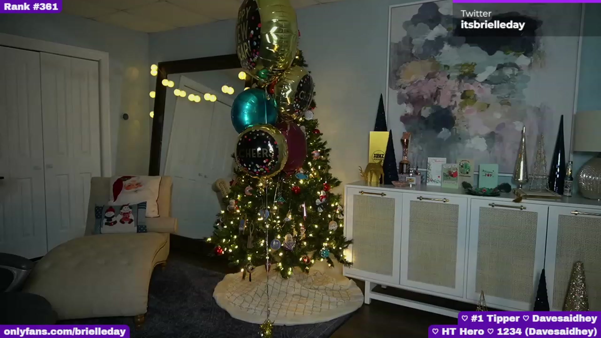 Gallery image thumbnail from BrielleDay's myfreecams stream on, 01/11/2023, 24:30 image 9 of 20