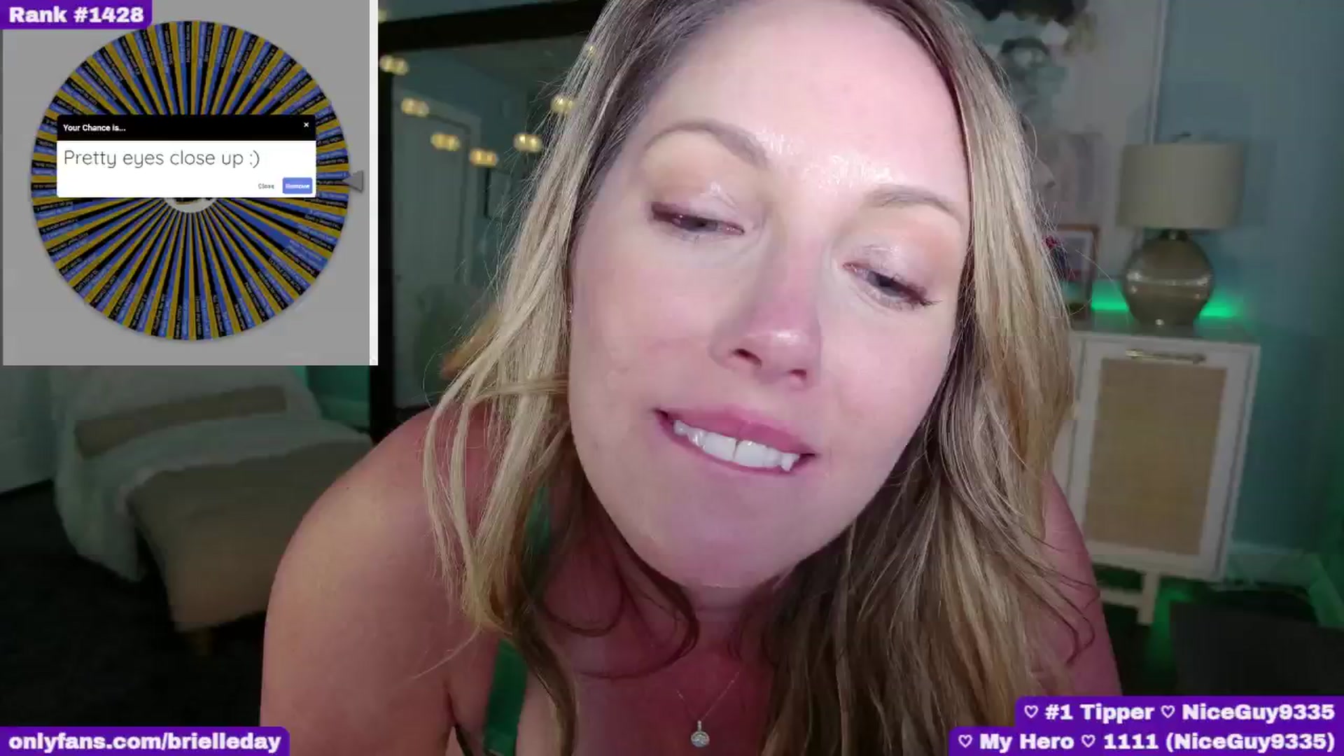 Gallery image thumbnail from BrielleDay's myfreecams stream on, 07/10/2024, 23:08 image 15 of 20