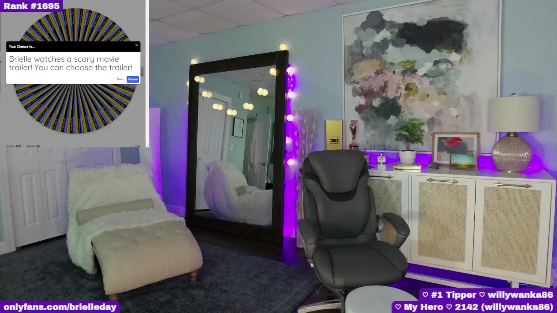 Gallery image thumbnail from BrielleDay's myfreecams stream on, 07/15/2024, 23:41 image 4 of 20