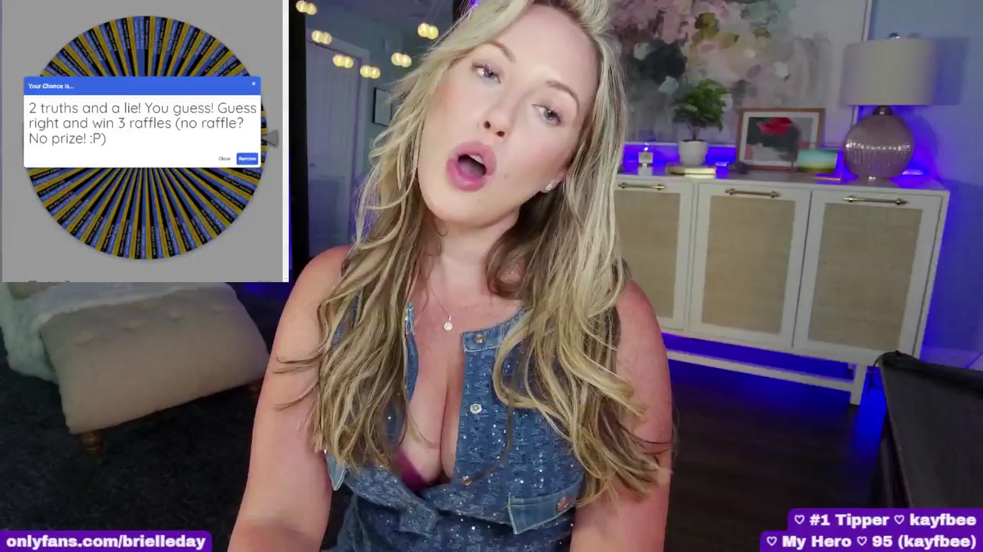 Gallery image thumbnail from BrielleDay's myfreecams stream on, 07/24/2024, 23:36 image 6 of 20