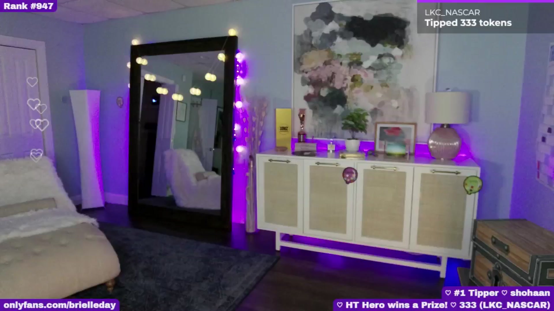 Gallery image thumbnail from BrielleDay's myfreecams stream on, 08/06/2024, 23:35 image 8 of 20