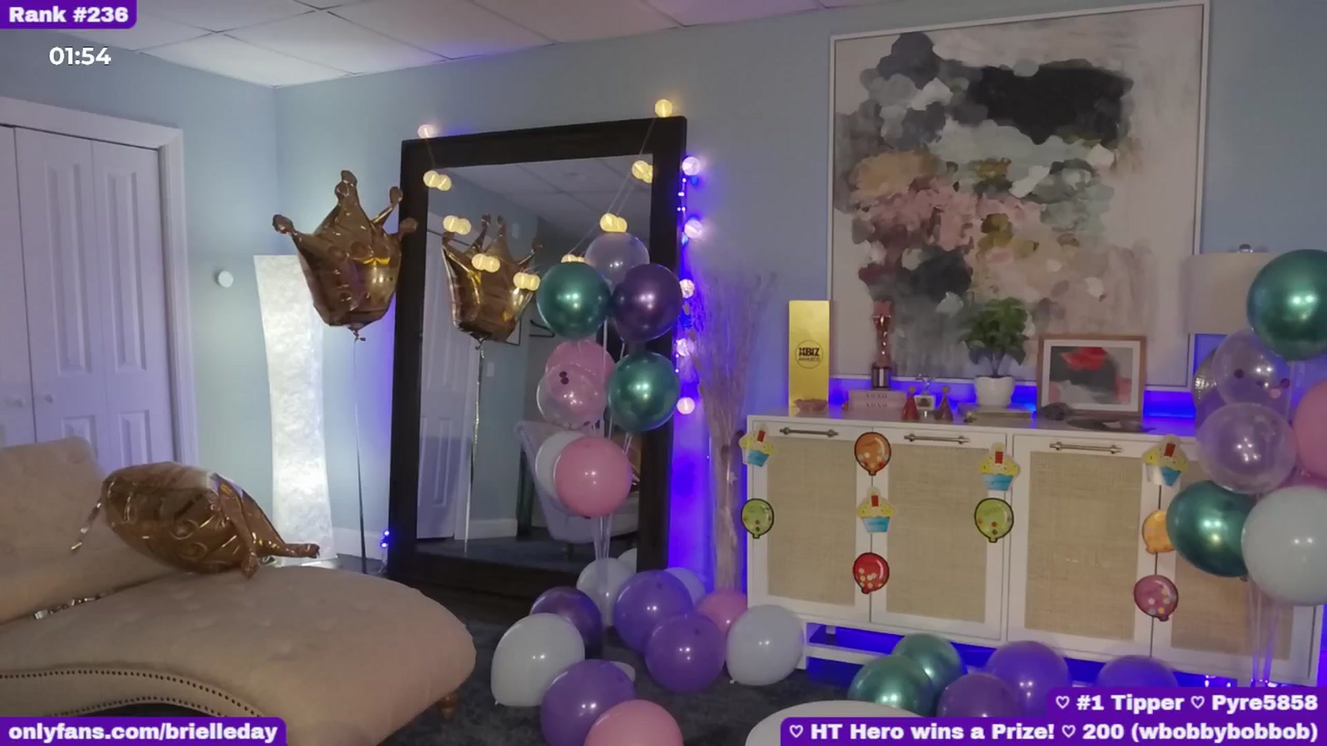 Gallery image thumbnail from BrielleDay's myfreecams stream on, 08/26/2024, 23:04 image 18 of 20