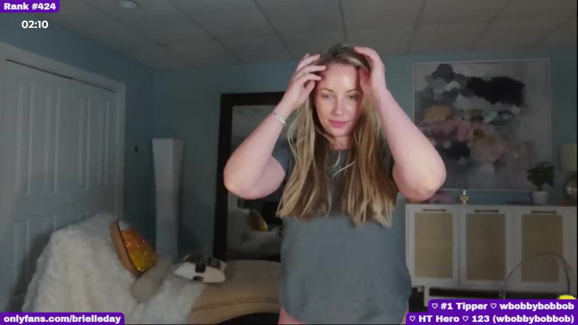 Gallery image thumbnail from BrielleDay's myfreecams stream on, 10/09/2024, 23:05 image 13 of 20