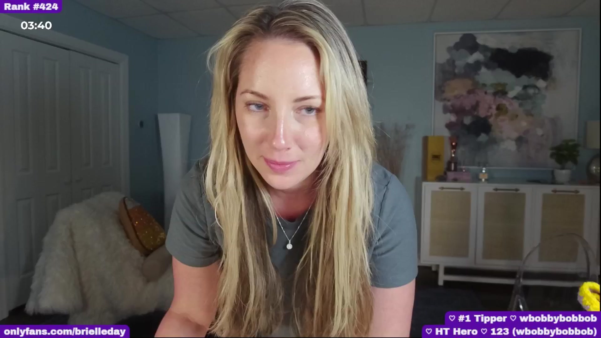 Gallery image thumbnail from BrielleDay's myfreecams stream on, 10/09/2024, 23:05 image 12 of 20