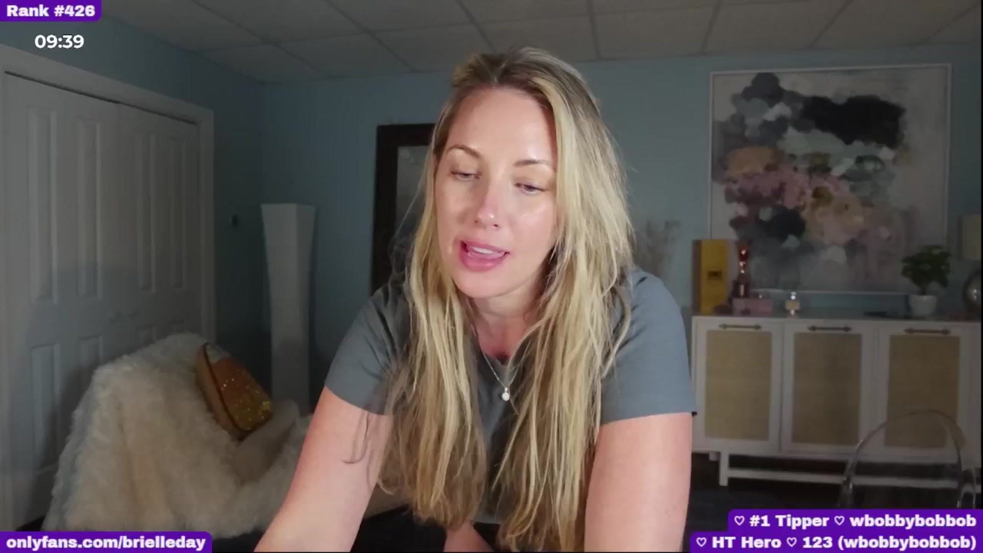 Gallery image thumbnail from BrielleDay's myfreecams stream on, 10/09/2024, 23:05 image 1 of 20