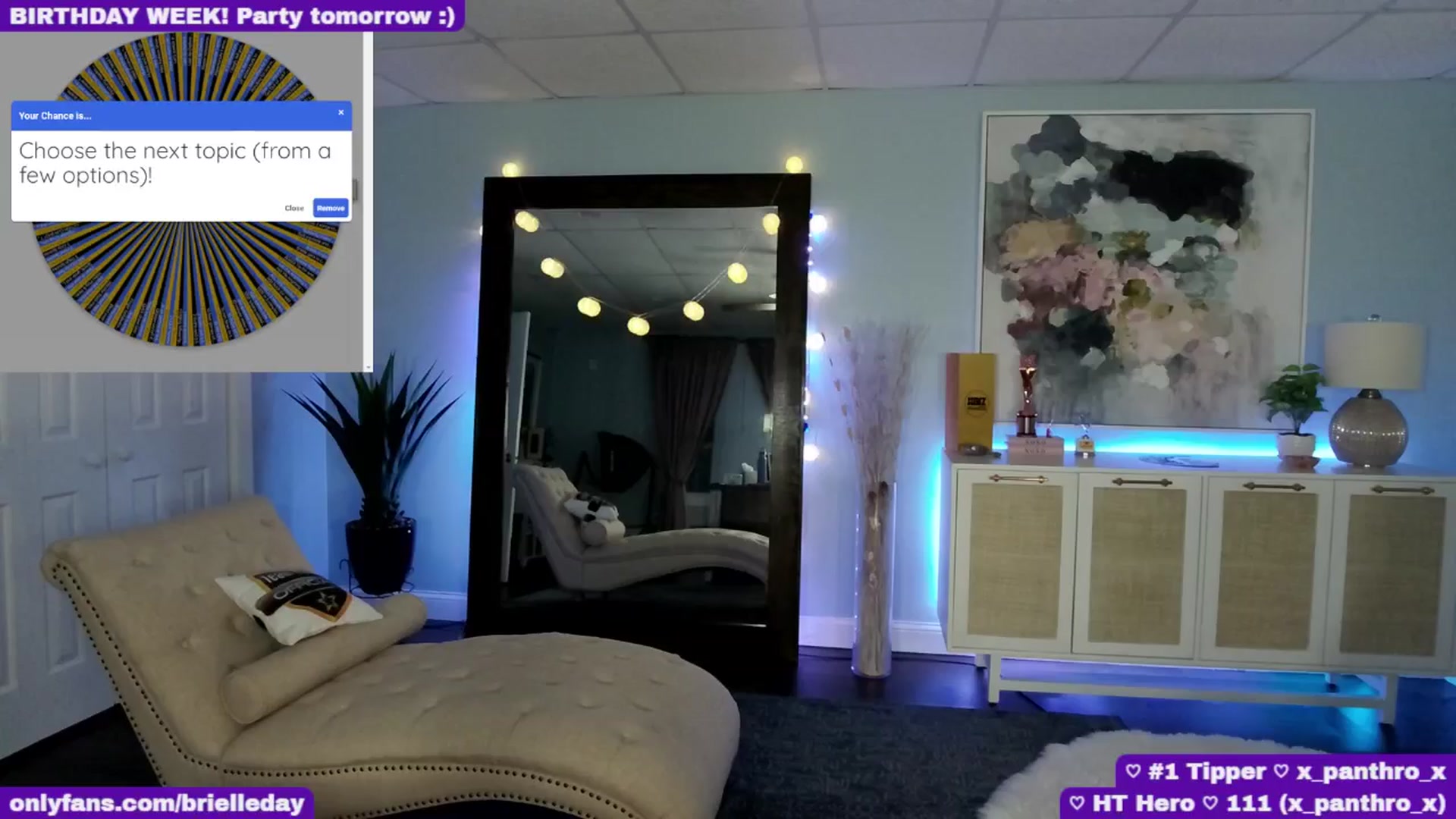 Gallery image thumbnail from BrielleDay's myfreecams stream on, 11/14/2024, 23:59 image 6 of 20