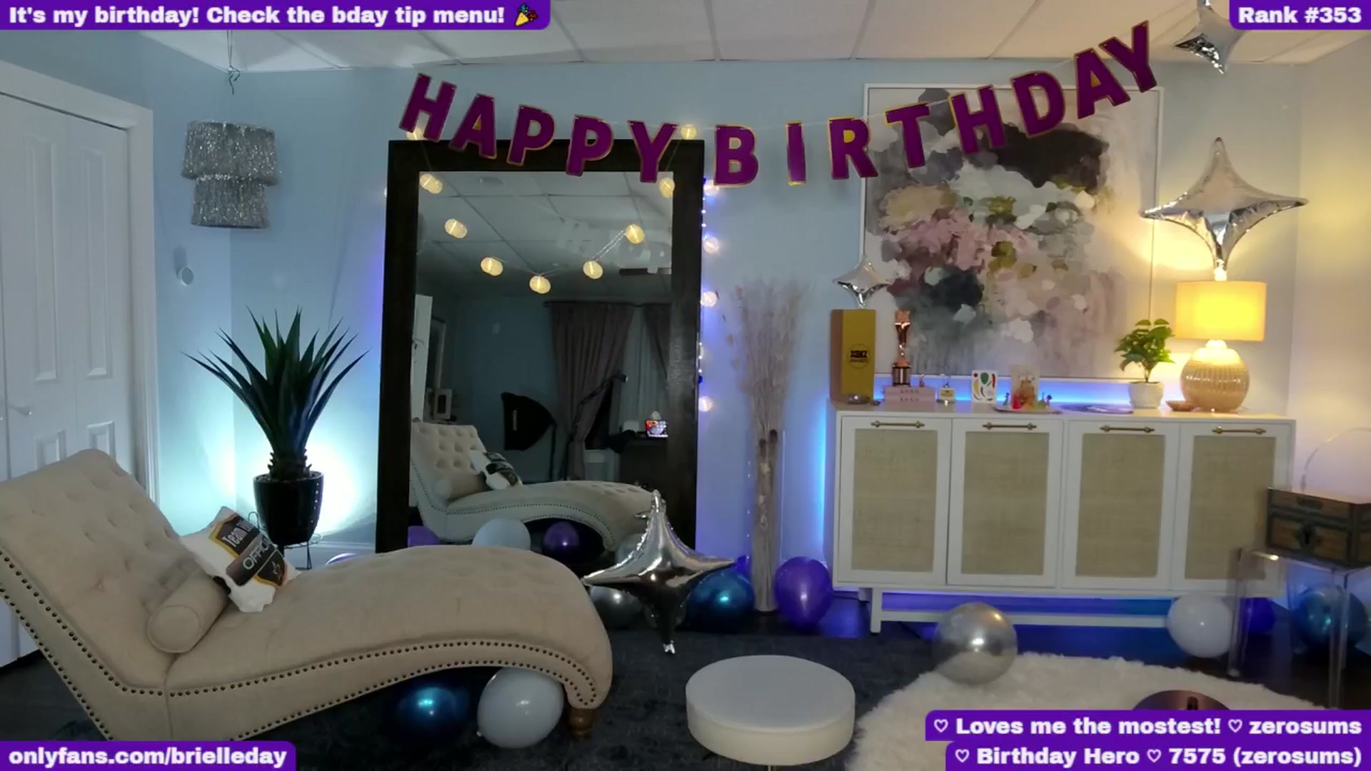 Gallery image thumbnail from BrielleDay's myfreecams stream on, 11/19/2024, 04:04 image 7 of 20